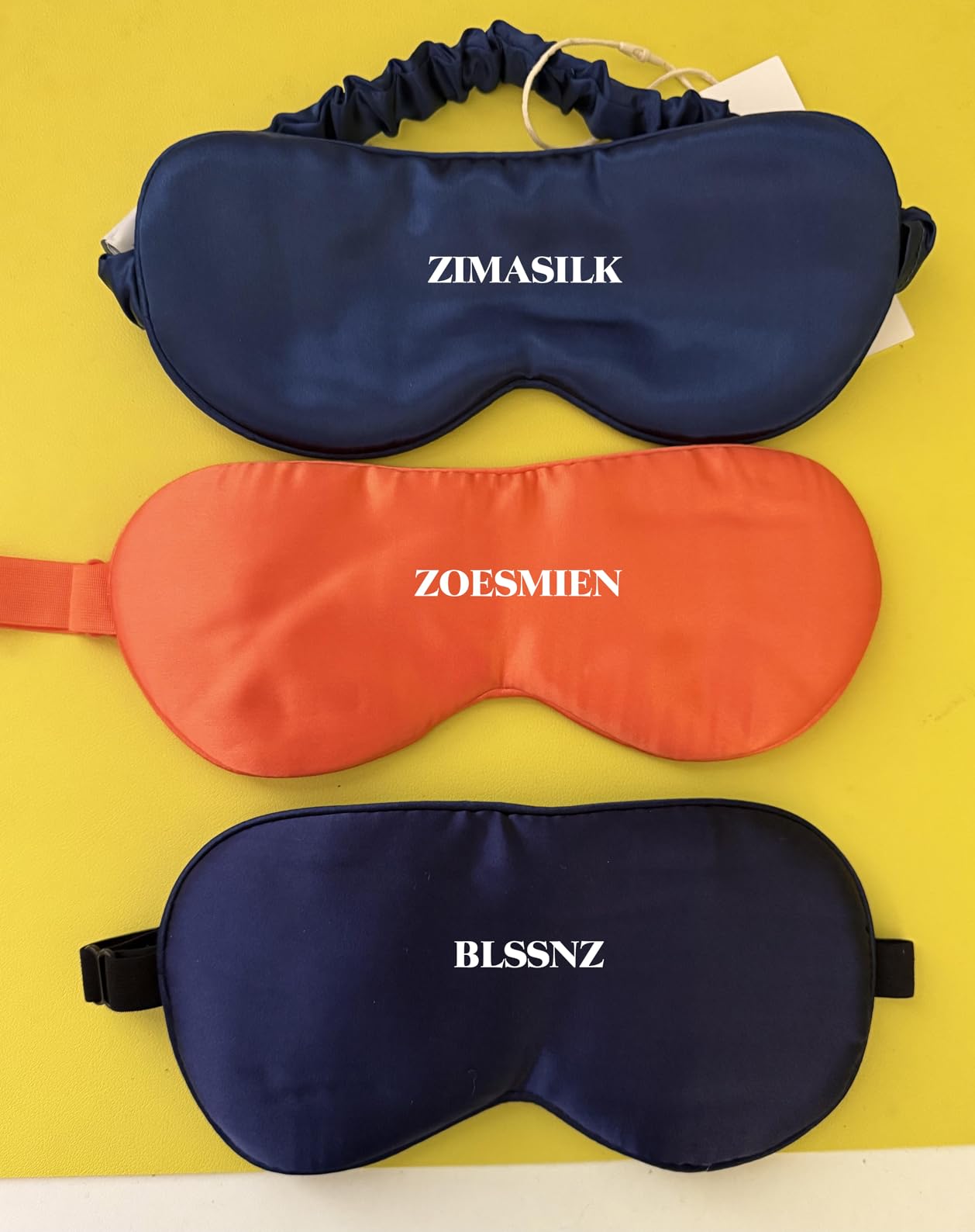 Silk Sleep Mask for Women - Soft Breathable Organic Natural Mulberry Silk Fabric Blackout Eye Mask for Sleeping with Adjustable Straps No Pressure Eye Mask for Travel Essentials Gifts (Pink) customer photo 1