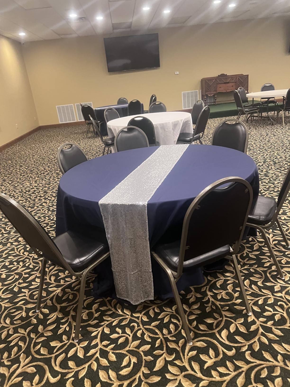 Fitable White Tablecloths for Rectangle Tables, 6 Pack - 70 x 120 Inches - Reusable and Washable Table Clothes for 6-8 Ft Tables, Polyester Fabric Table Covers for Wedding, Party, Banquet customer photo 1