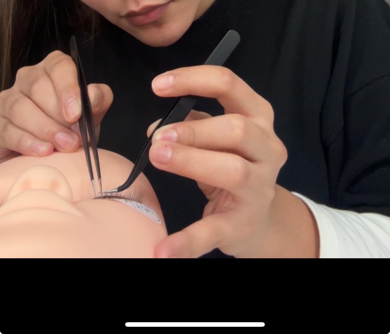 Lash Training Kit for Eyelash Extension, 232 PCS Individual Lash Kit for Beginner Practice with Everything: Mannequin Head with Removable Eyelids Fan Eyelashes Glue Tweezers Lash Tools Supplies customer photo 2