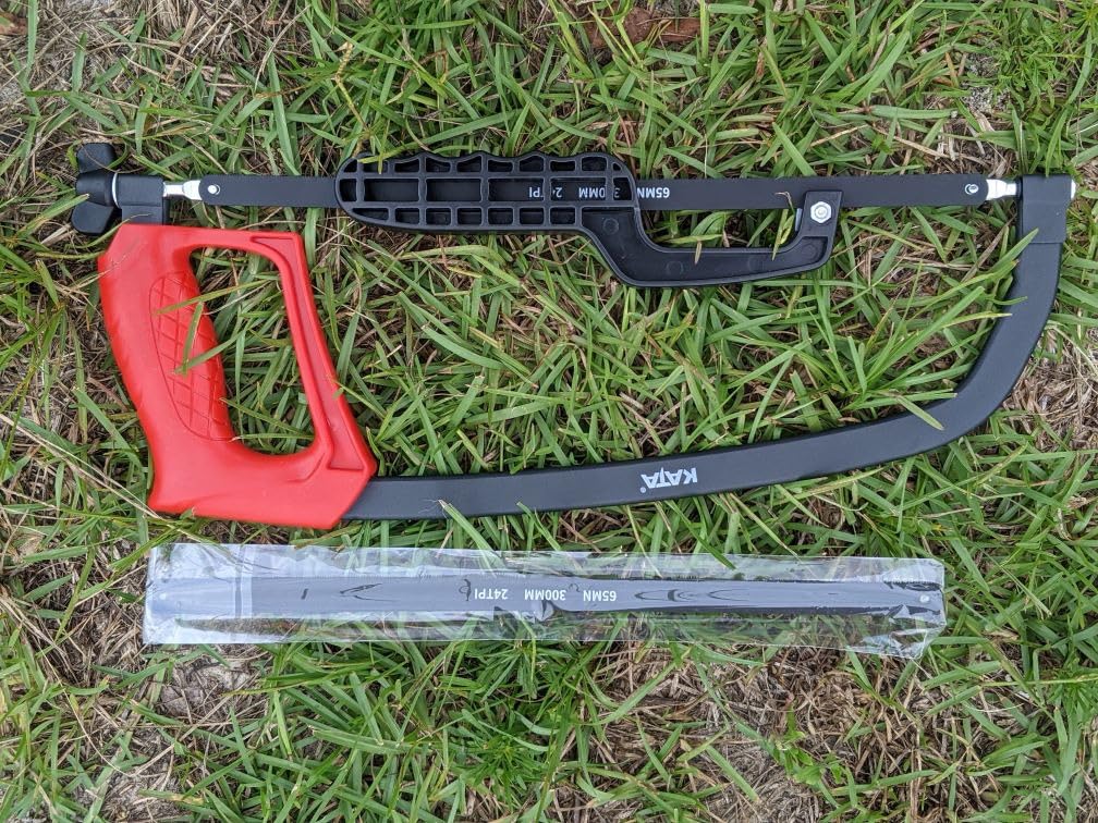 KATA Meat Saw for Butchering at Home: 25-inch Handsaws Bone Saw for Butchering - Butcher Saw for Meat Bone Cutting with SK5 Blade - Frozen Meat Processing Bone Saw, Processed Livestock and Game customer photo 2