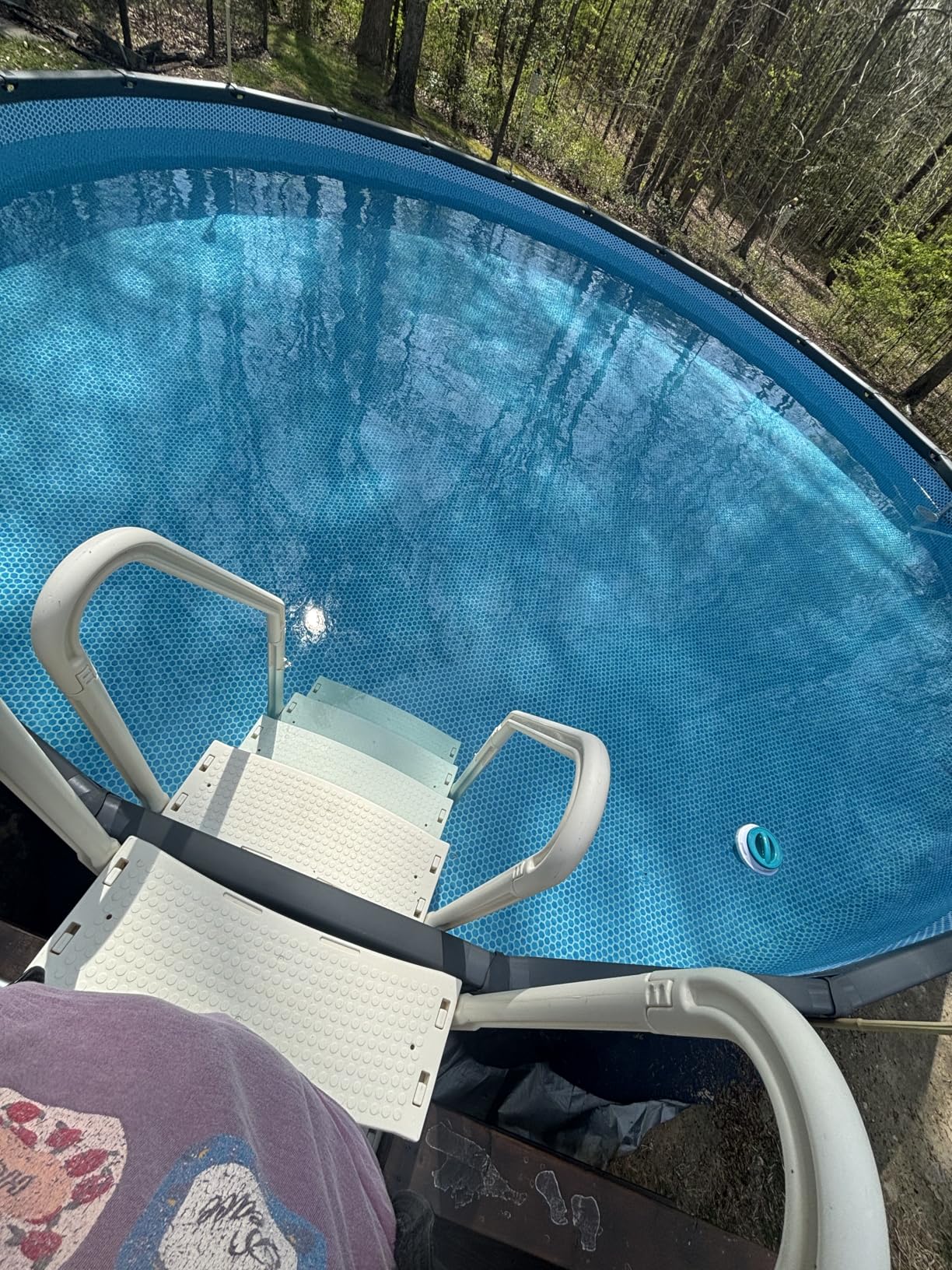 KOKIDO Cordless Handheld Pool Vacuum for Above Ground Pool, with 6ft Pole and 2 Vac Brush Heads, Ideal for Spot Cleaning Small Inground Pool Spa up to 20ft, Rechargeable, 60min, Sand and Light Debris customer photo 1