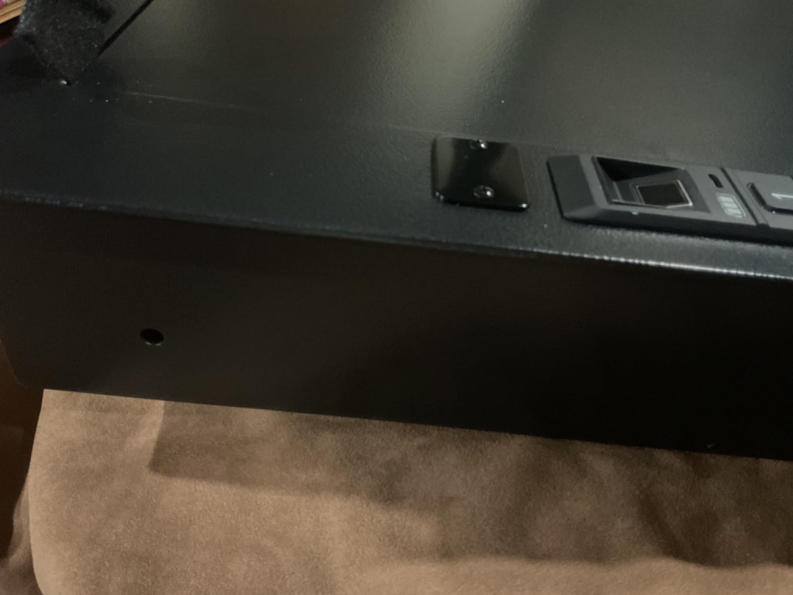 Wall Safe, Hidden Fingerprint Security wall Safe, In Wall Safe Between Studs, Upgraded Biometric/Keypad/Key Access, Secure Handgun, Documents, Jewelry, Valuables (Biometric Fingerprint) customer photo 2