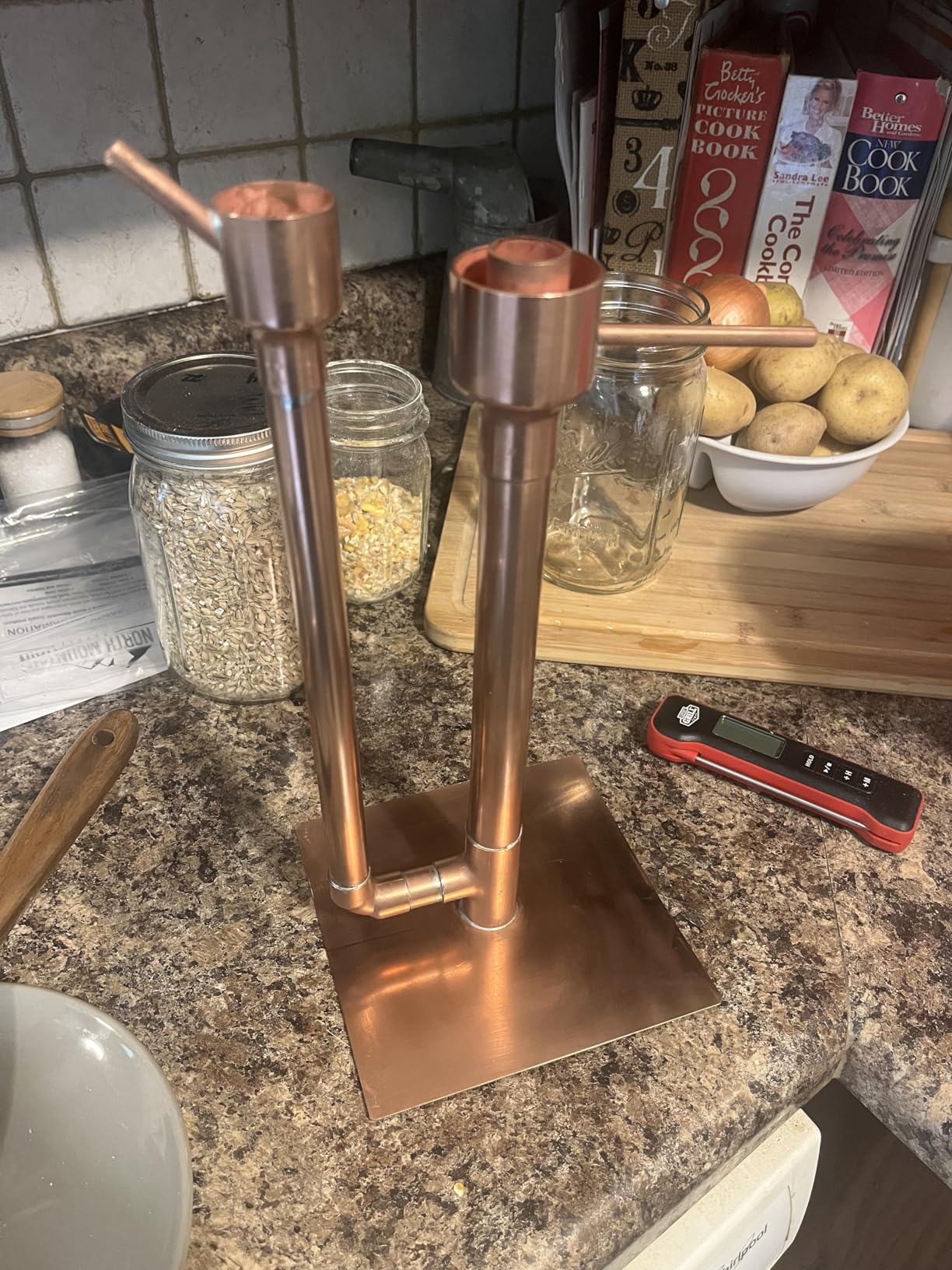 Copper Proofing Parrot for Distilling, Brewing Beer, Moonshine, Tequila with Hydrometer, Two Way Distilling customer photo 1