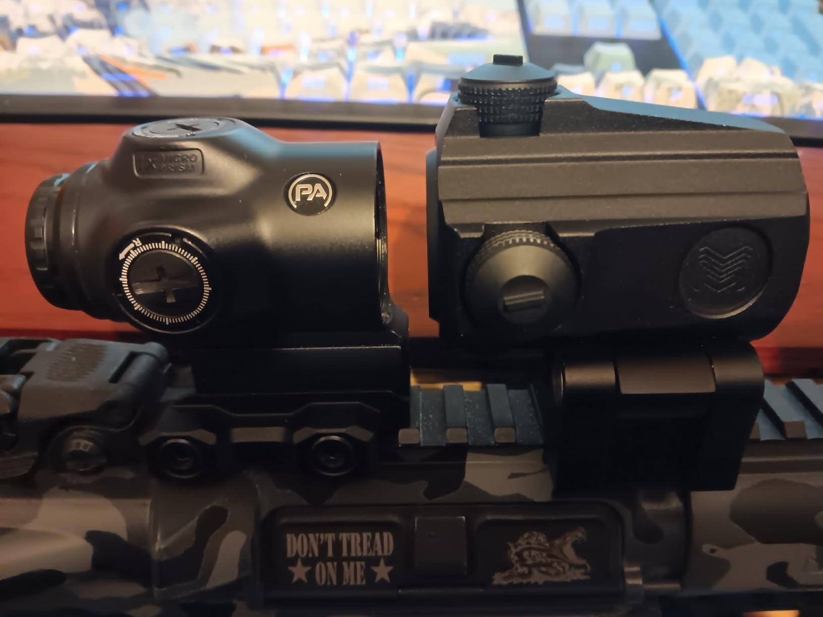 Monstrum 2X Flip-to-Side Forward Magnifier | Compatible with LPVO, Prism Scopes, Fixed, and Variable Magnification SFP and FFP Optics customer photo 1