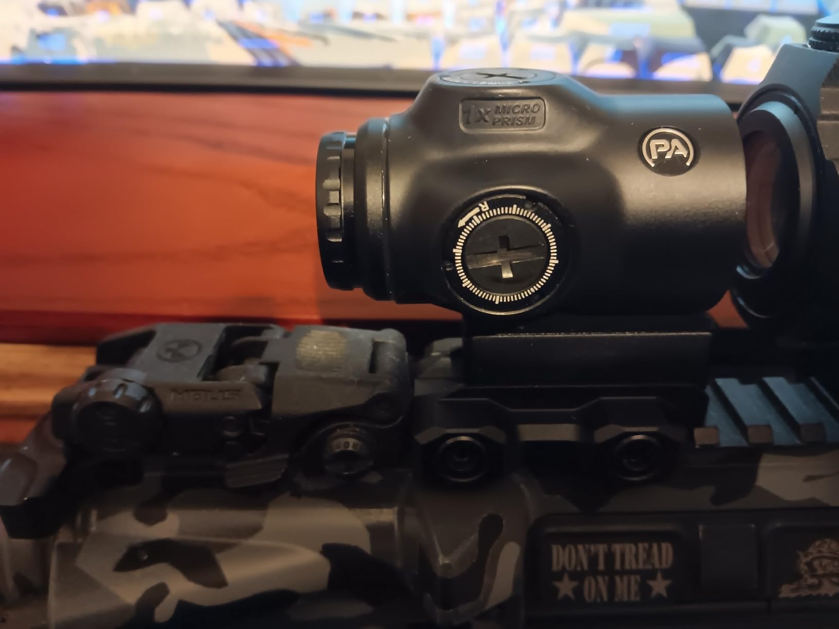Monstrum 2X Flip-to-Side Forward Magnifier | Compatible with LPVO, Prism Scopes, Fixed, and Variable Magnification SFP and FFP Optics customer photo 2