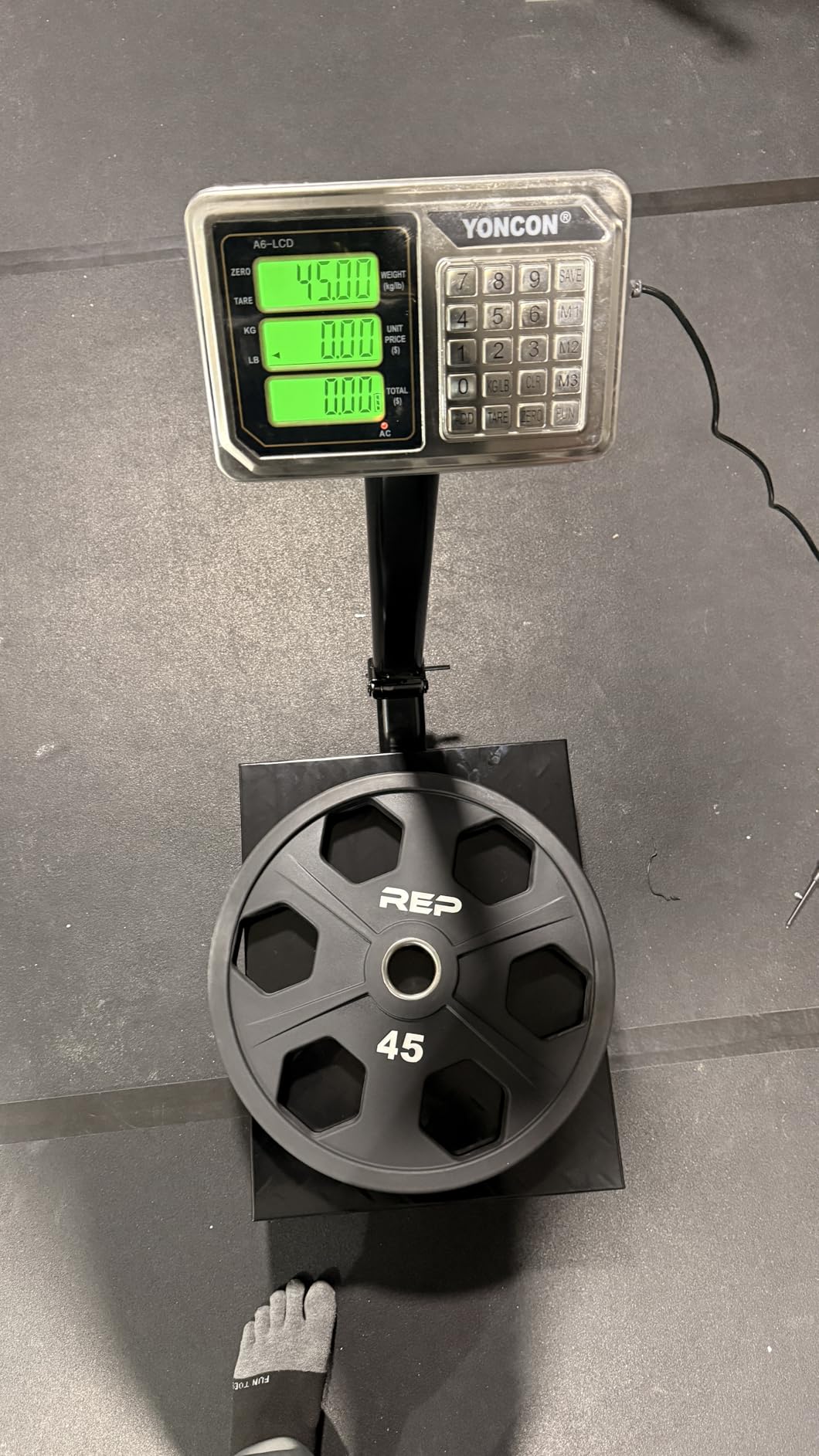 Digital Industrial Platform Scale for Packages, 661lb Weight Shipping Scale, 0.1LB Super Accuracy Commercial Scale for Luggage, Shipping, A6-300 Postal Scale with Price Computing, Kg/LB, LCD, Adapter customer photo 2