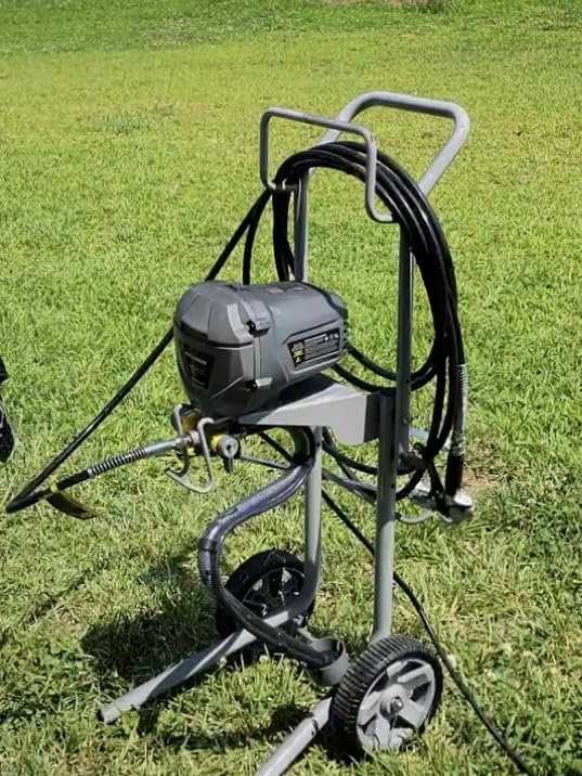 InoKraft MaXpray M3 Cart Airless Paint Sprayer, Highly Efficient Thinning-Free Minimal Overspray customer photo 1