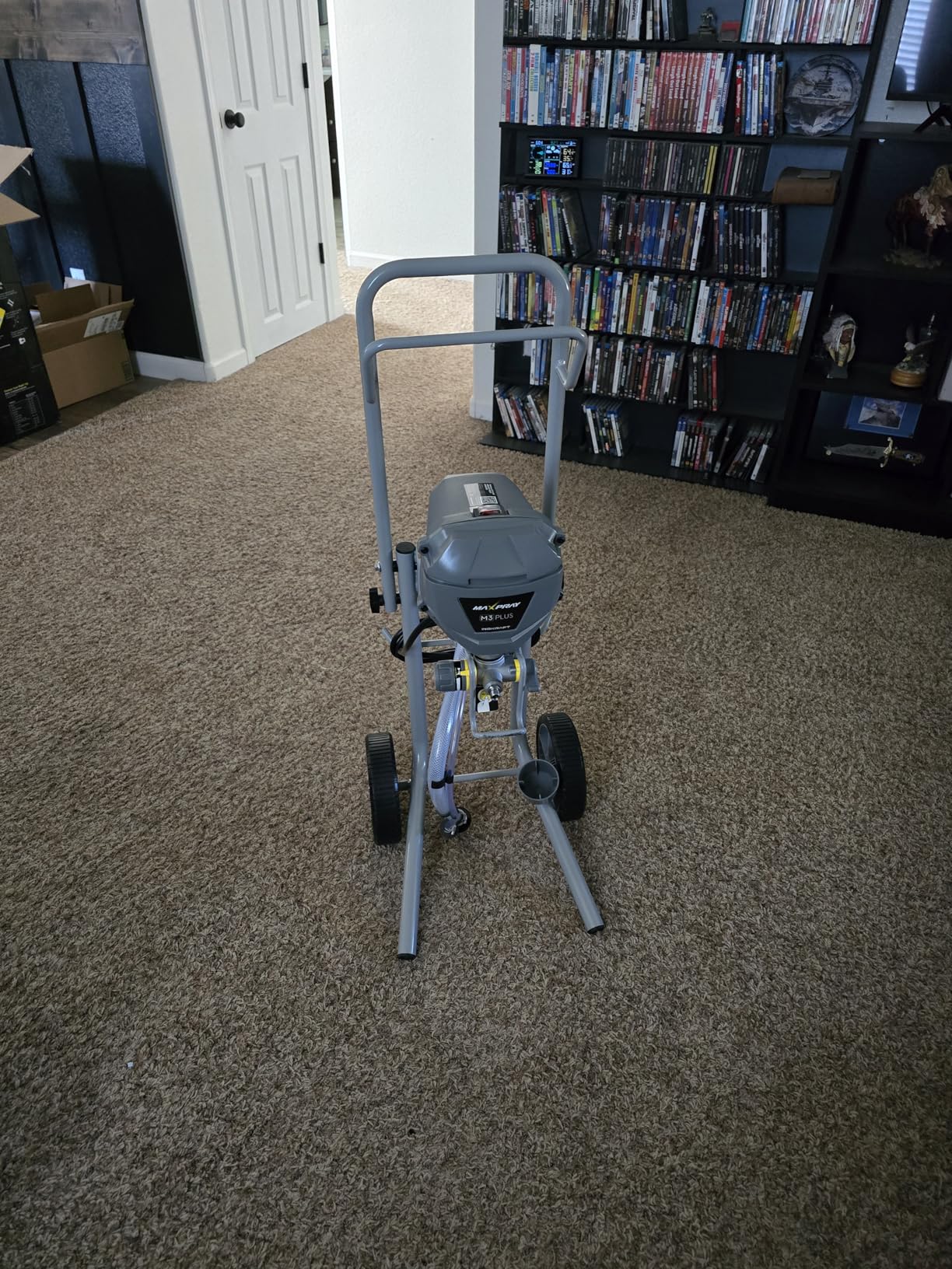 InoKraft MaXpray M3 Cart Airless Paint Sprayer, Highly Efficient Thinning-Free Minimal Overspray customer photo 2