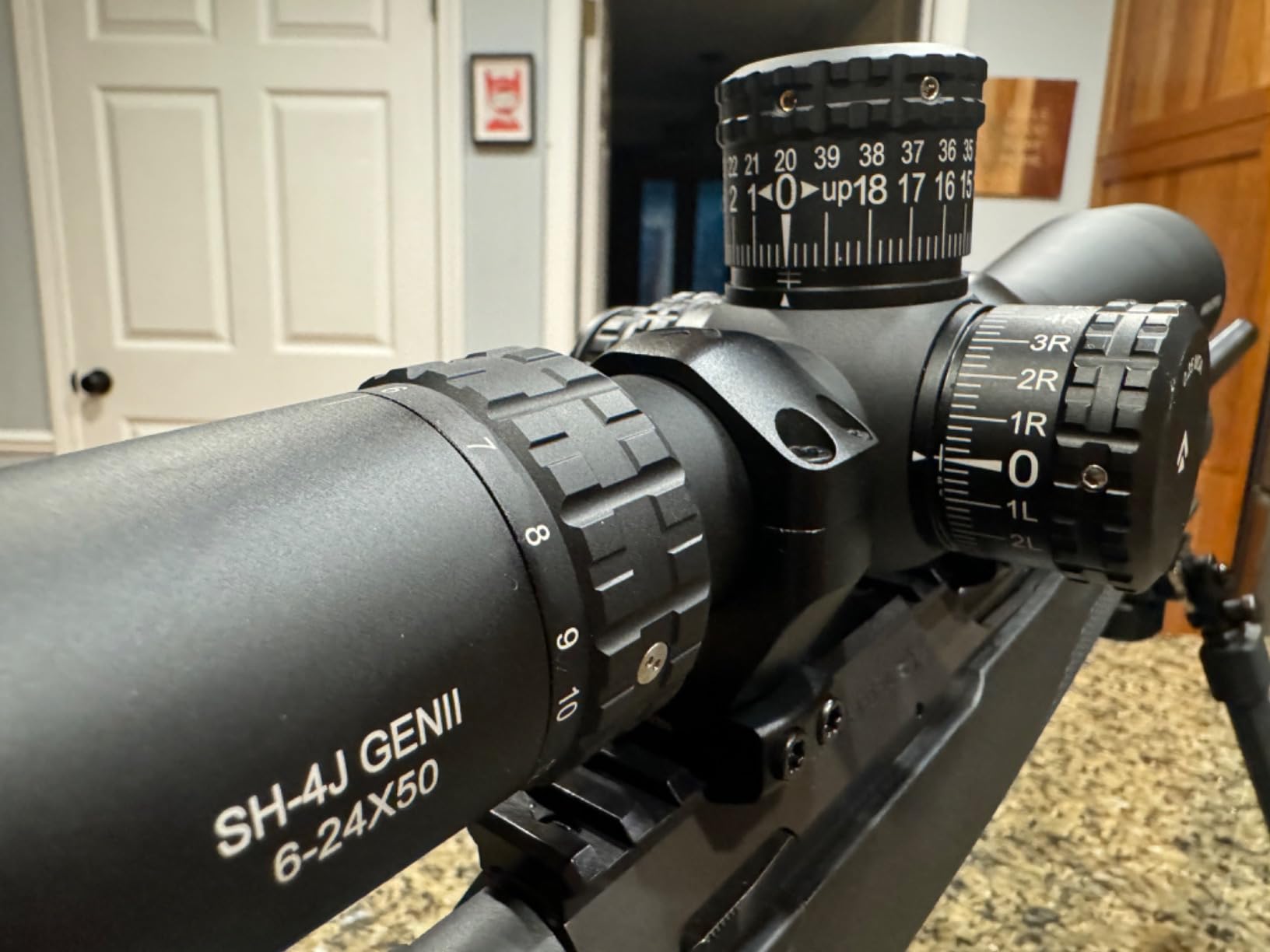 Arken Optics SH4J GEN2 6-24x50 FFP Rifle Scope, 34mm Tube, AZS Zero Stop, Illuminated Reticle customer photo 2
