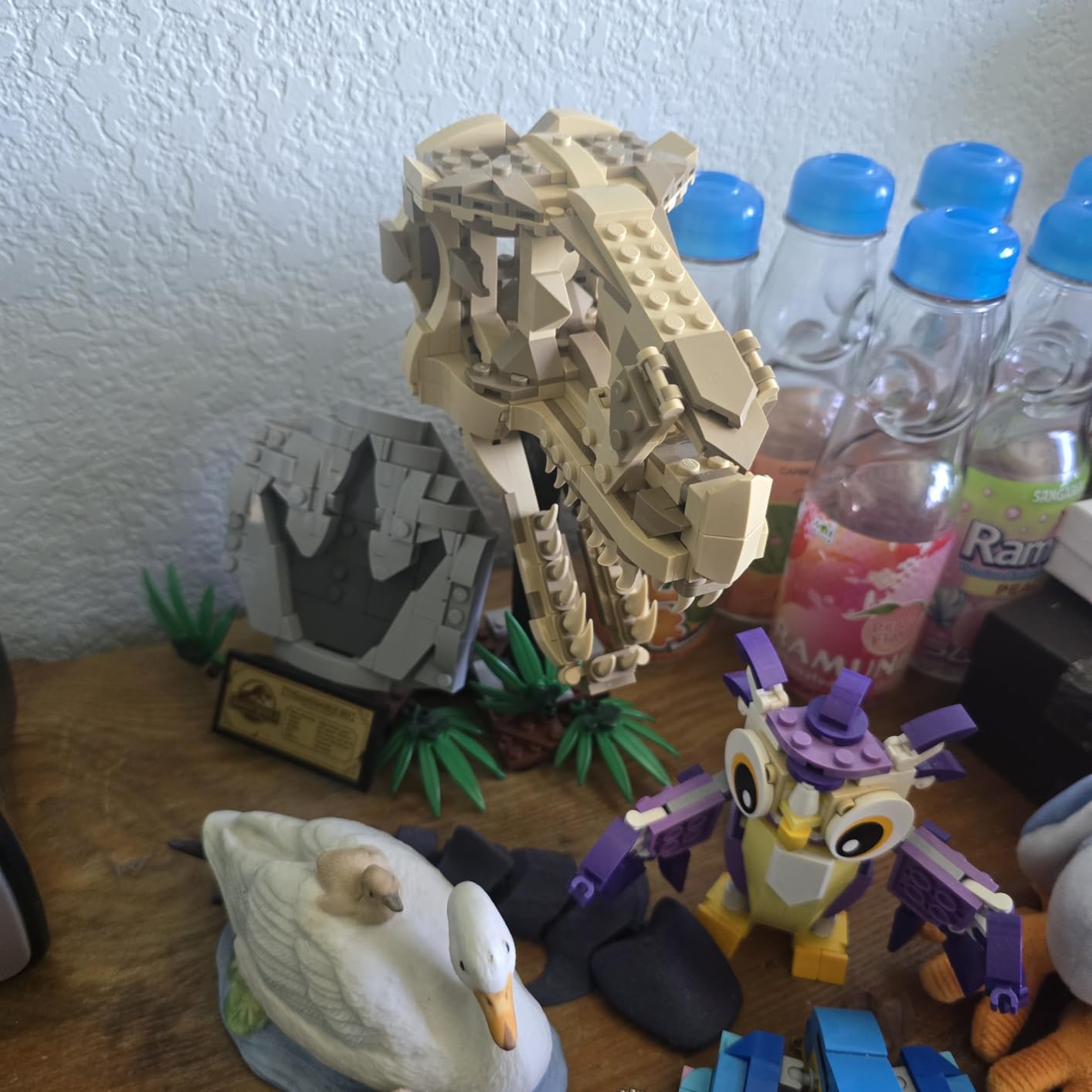 LEGO Jurassic World Dinosaur Fossils: T Rex Skull Building Toy - Dinosaur Toy for Boys & Girls, Ages 9+ Years - Gift for Christmas - Display for Bedroom - 76964 customer photo 2