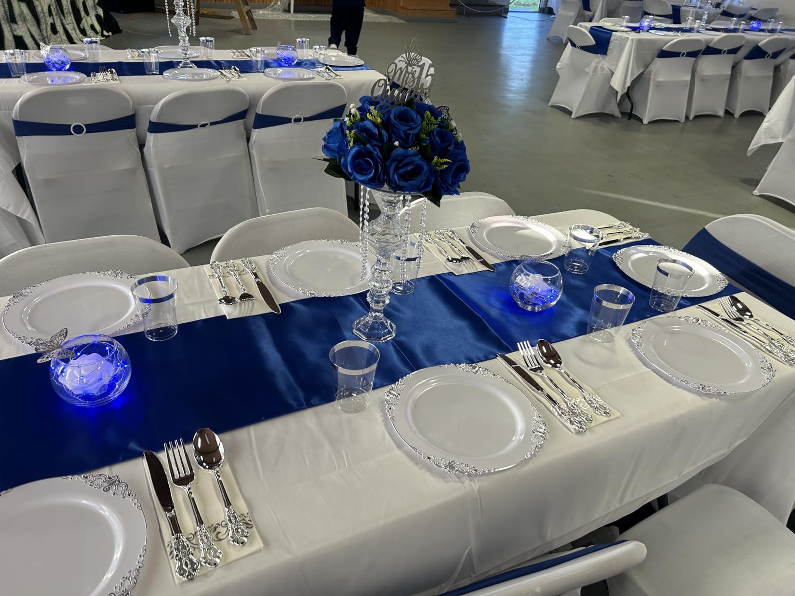 8 Pack White Tablecloth 60 x 102 Inch Rectangular Table Cloth for 6 Foot Rectangle Tables, Wrinkle Resistant Washable Polyester Fabric Table Covers for Wedding Party Banquet Buffet and Camping customer photo 2