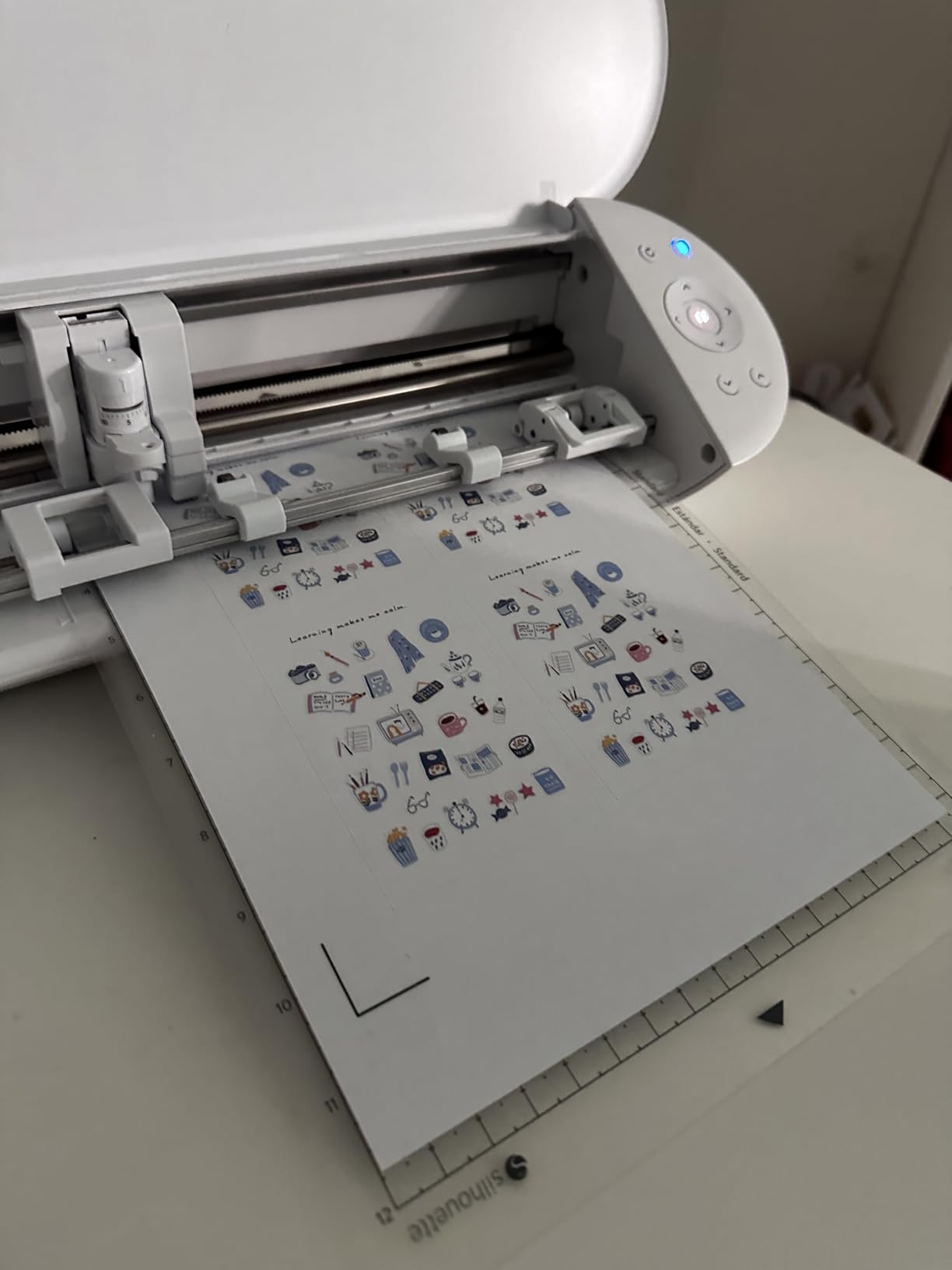 Silhouette Portrait 4-9 inch Vinyl Cutting Machine with Studio Software, PixScan, Electric Tool and ES Mat Compatible, SNA and IPT Enabled customer photo 1