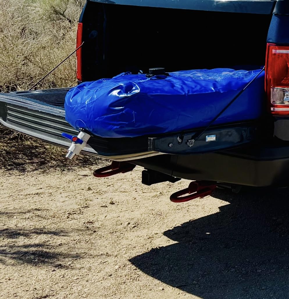 1000L/264gal Foldable Water Bladder Storage Container - Large Capacity Soft Water Bag for Drought Resistance, Fire Prevention, and Emergency Water customer photo 2
