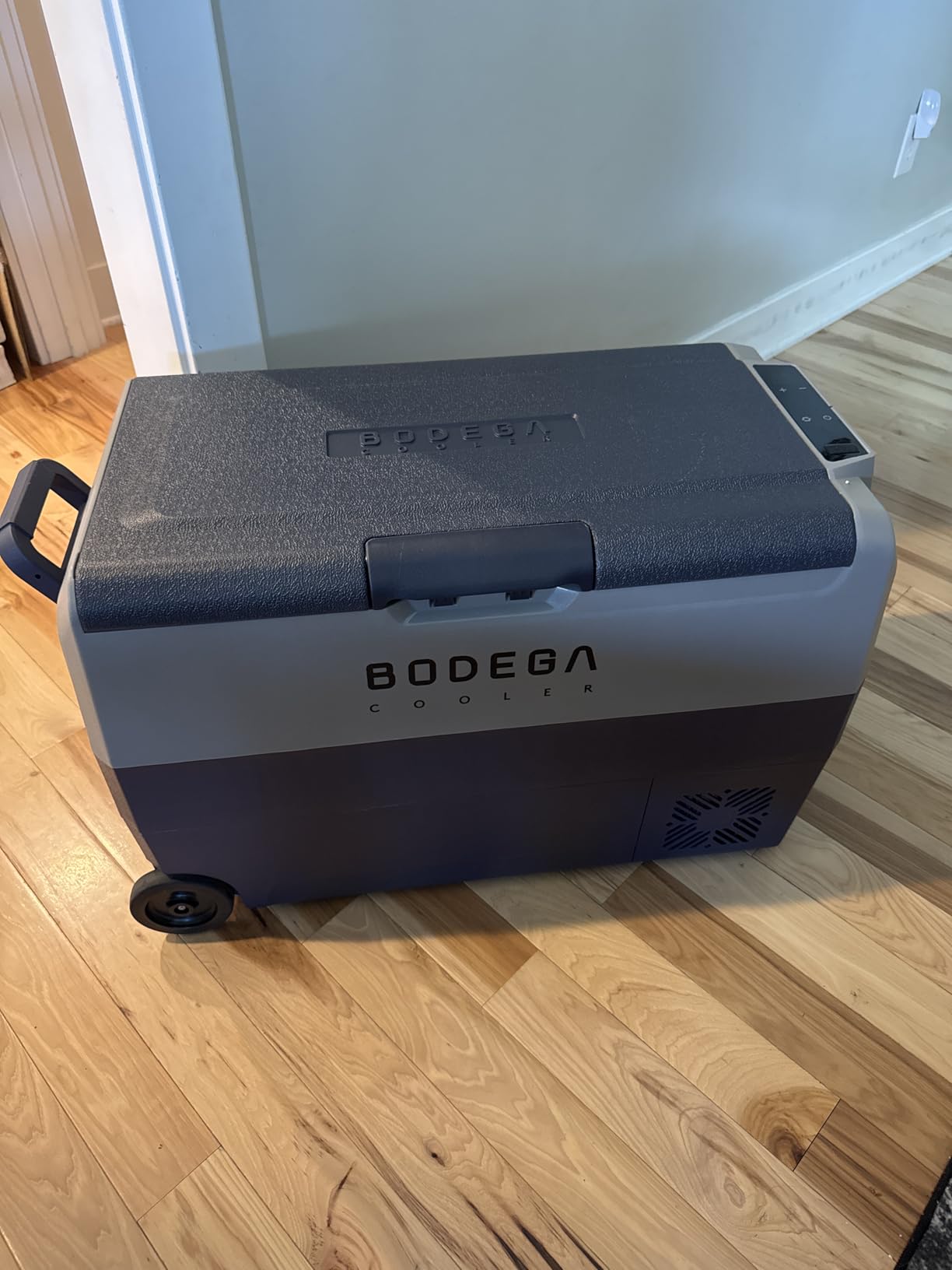 BODEGACOOLER 12 Volt Car Refrigerator, 64 Quart Portable Car Freezer Fridge Bluetooth Control,(60L) -4℉-68℉ Electric Cooler 12/24V DC and 100-240V AC for Travel,Camping,RV,Boat Road Trip Tailgating customer photo 1