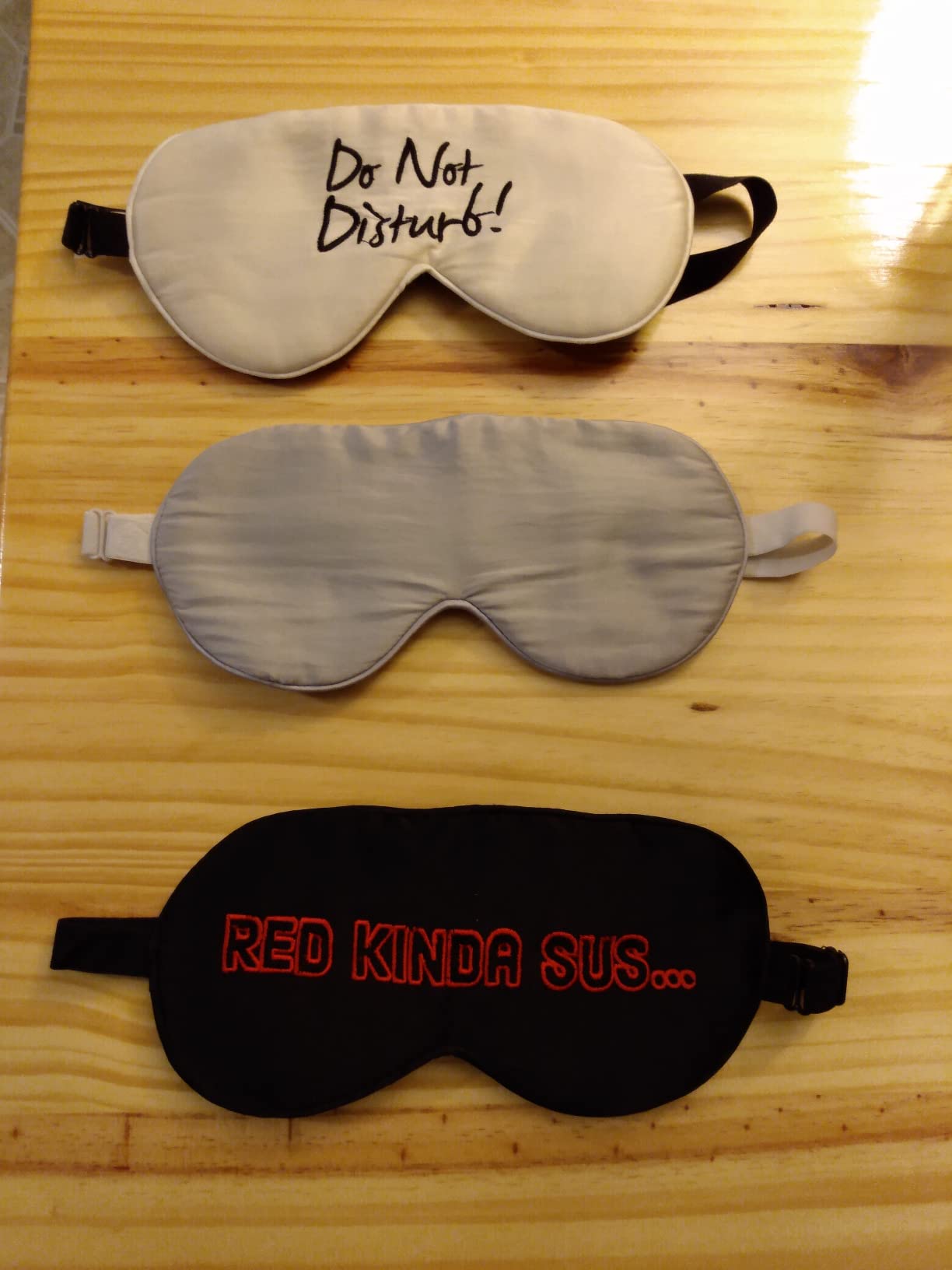 Alaska Bear Mulberry Silk Sleep Mask Luxury Cool and Lustrous Eye Cover for Sleeping Unisex (Sloth) customer photo 1
