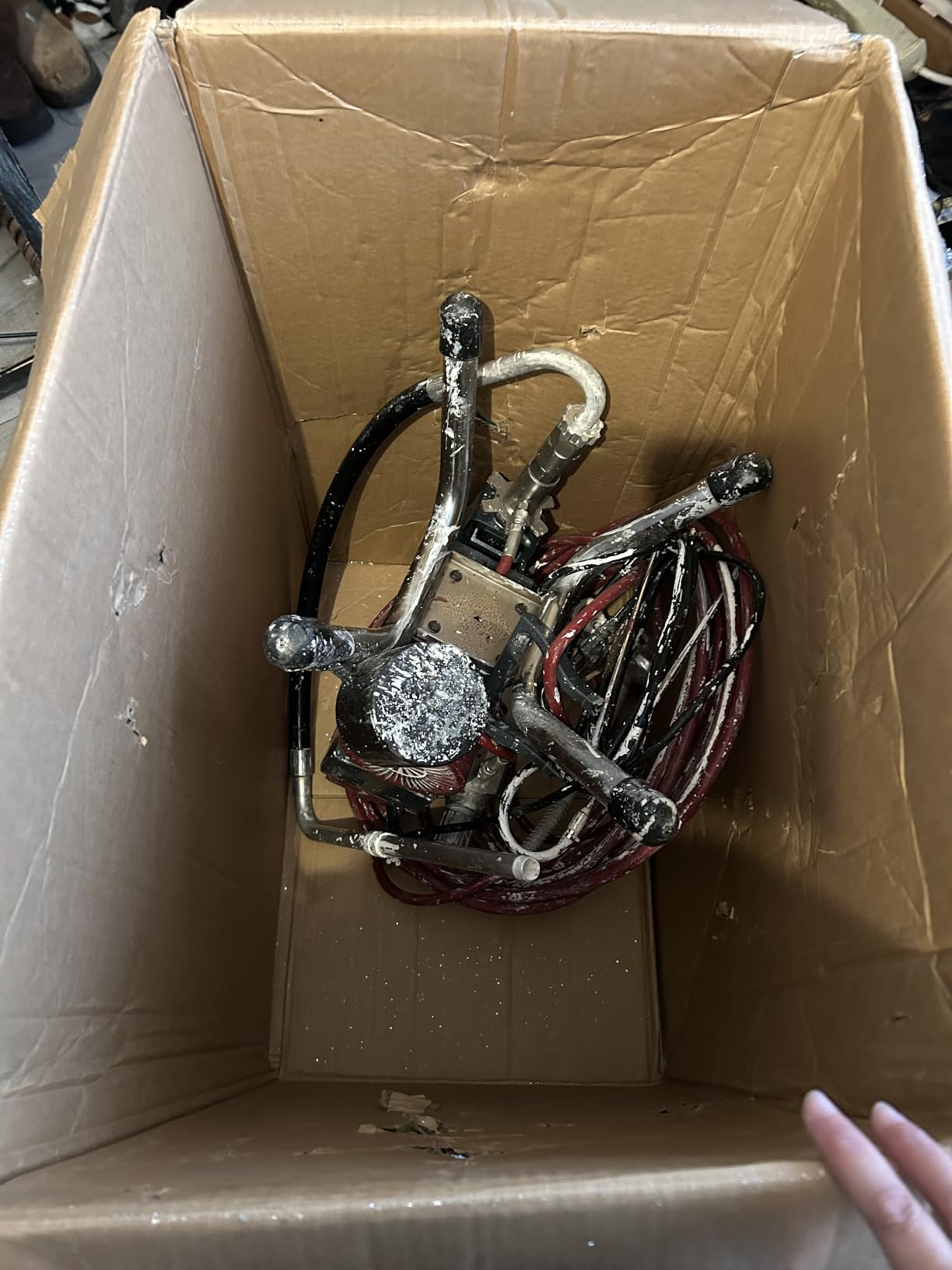 925 Commercial Airless Paint Sprayer, 0.66 GPM High-Efficiency Sprayer with 50ft Hose & 3 Nozzle Tips customer photo 1