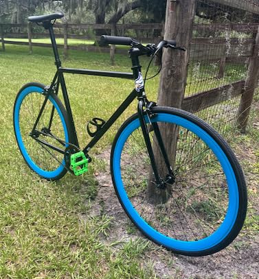 AVASTA Single-Speed Fixed Gear Fixie Bike, Flip Flop Hub Urban Commuter Bicycle, 50/54/58cm Frame customer photo 1