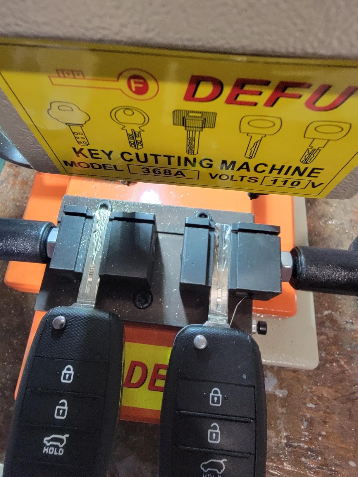 Cutter Cutting Machine Drilling Machine Duplicating With Bits 110V customer photo 2