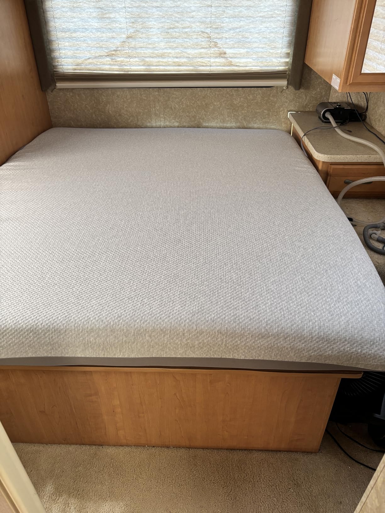 Zinus 10 Inch Ultima RV Memory Foam Mattress [New Version], Short Queen, Fiberglass Free, Medium Firm Feel, Breathable Memory Foam, Certified Safe Foams & Fabric, Mattress in A Box customer photo 1