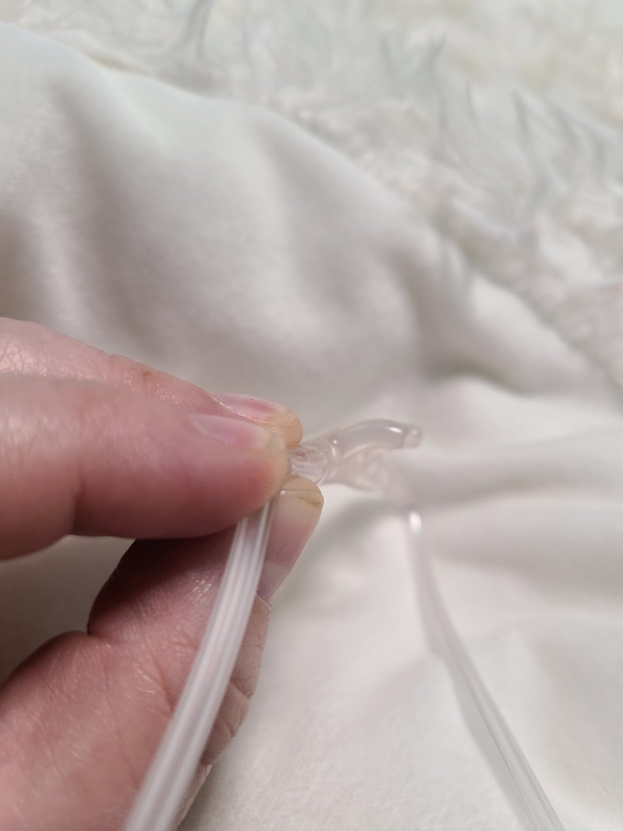 ResOne 7Ft Soft Adult Oxygen Nasal Cannula 5-Pack - Curved Prongs, Crush-Resistant Tubing - Nasal Tubes, Oxygen Concentrator Supplies - Soft Curved Nose Piece, Standard Size, Standard Flow 6 LPM customer photo 1