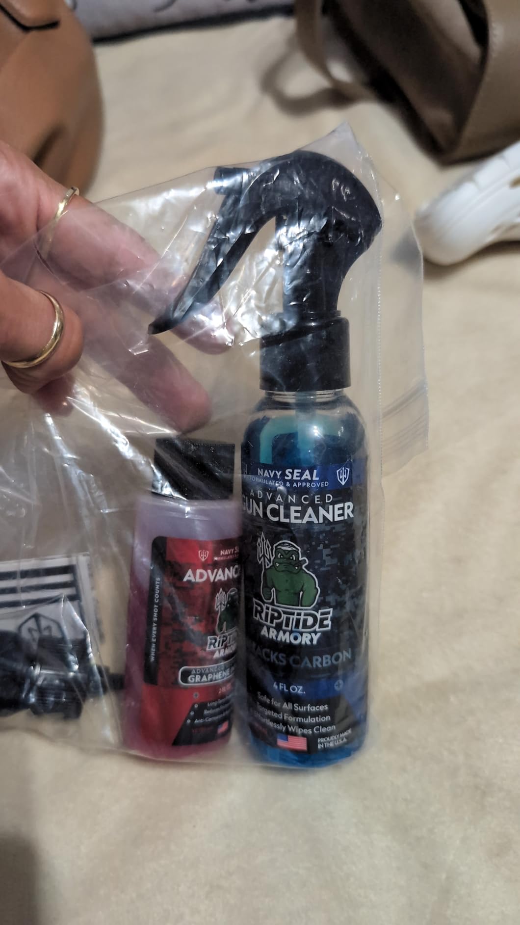 Riptide Armory Advanced Gun Cleaner & Gun Oil Kit - Cleans, Lubes, Protects Targeted Long-Lasting Formula - Nano Coat Technology customer photo 2