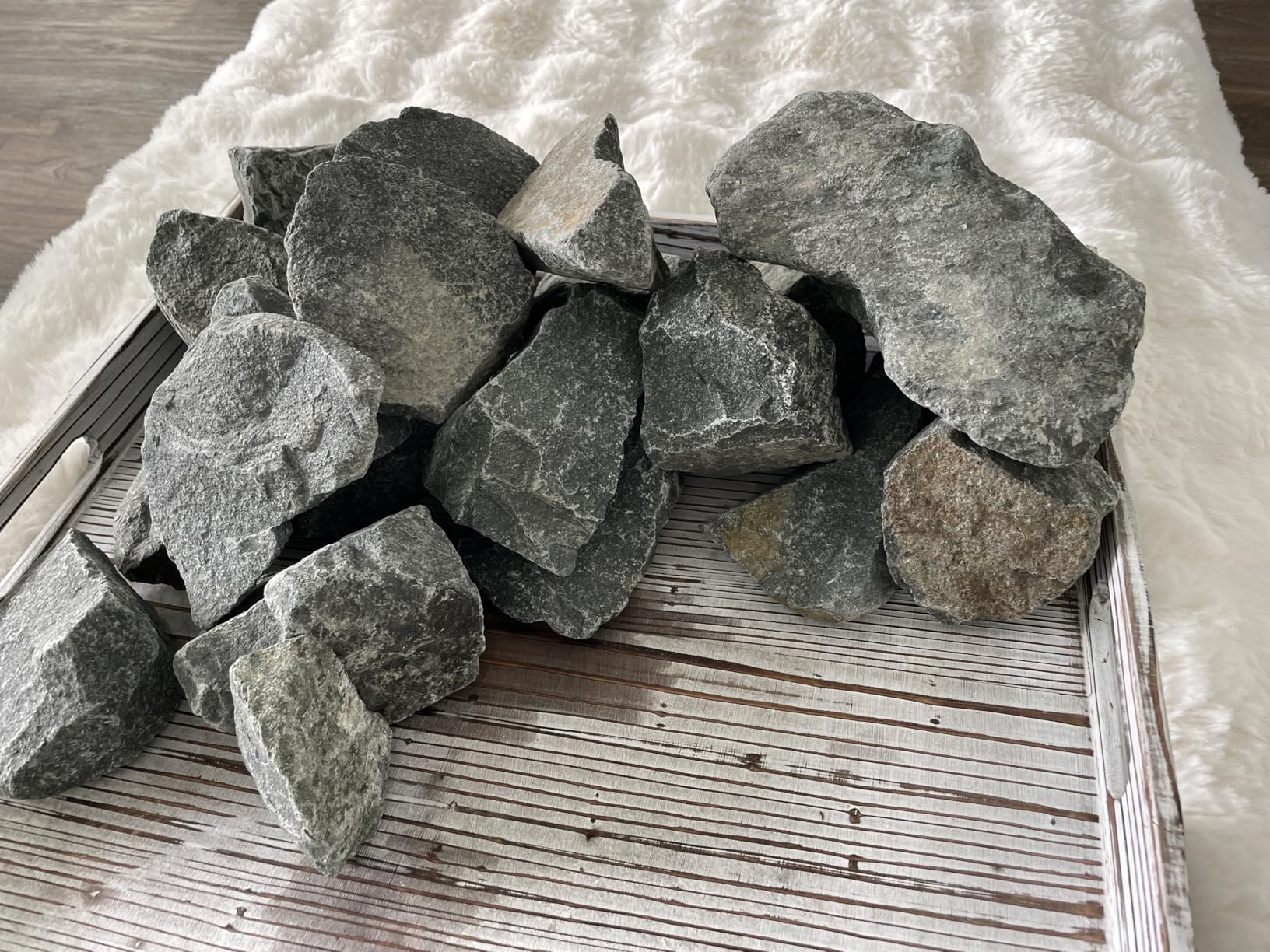 WILLOWYBE Sauna Stone Rock Grade A+ Roughly 35lb/16kg, Sauna Accessory customer photo 1