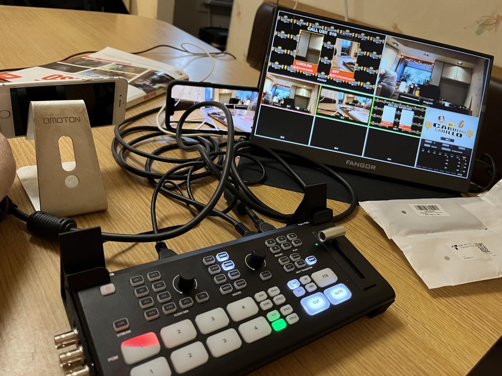 Osee GoStream Duet Multiple Camera SDI and HDMI Live Stream Video Mixer Switcher customer photo 3
