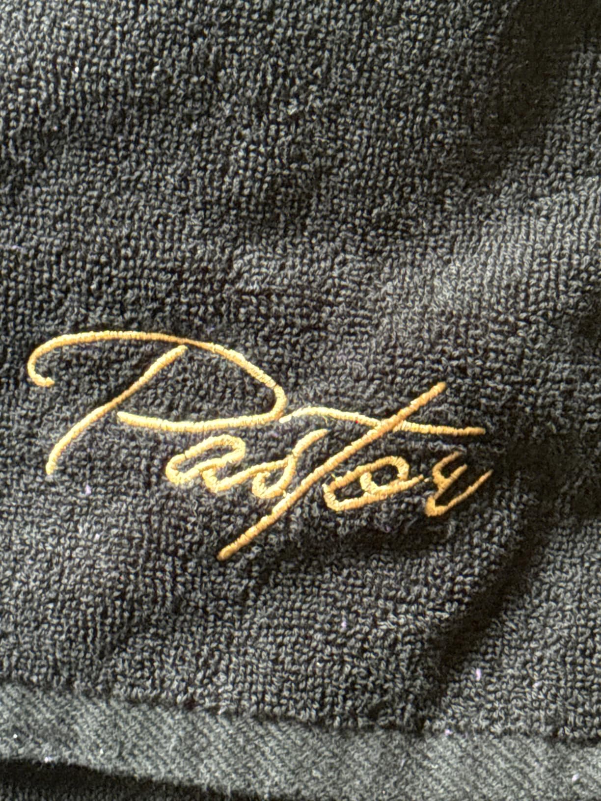 Buryeah 2 Pcs Pastor Hand Towels Christian Embroidered Hand Towels Christian Church Clergy Appreciation Gifts for Father's Day Bathroom, Kitchen customer photo 2