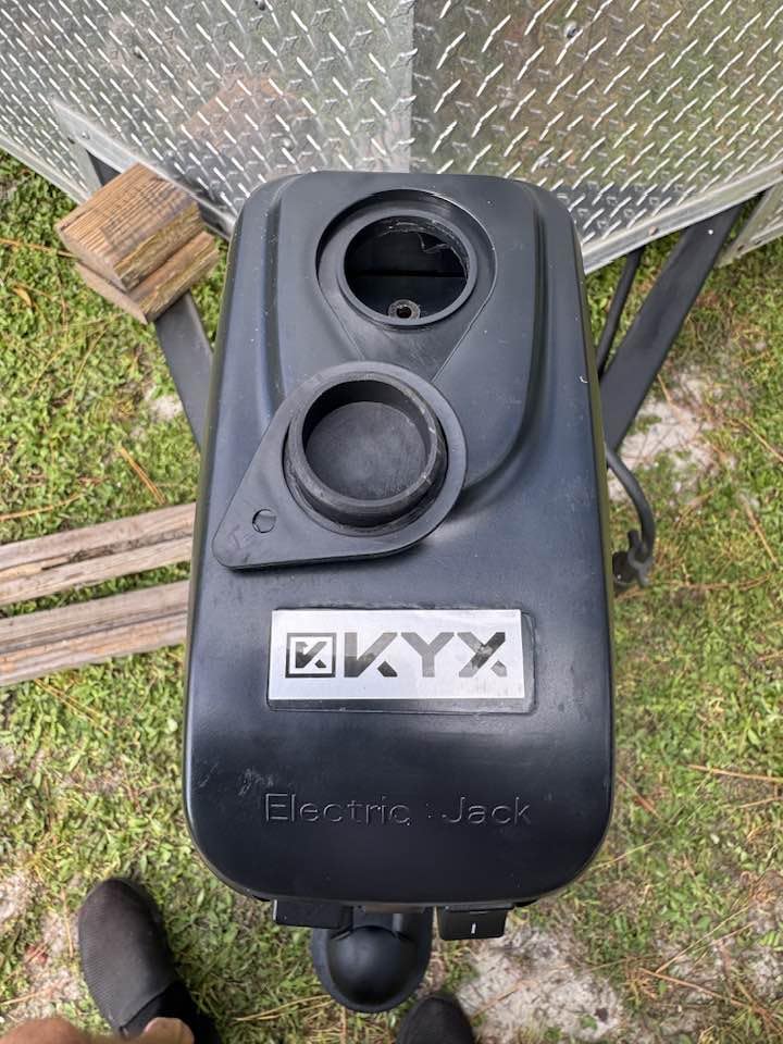 KYX Electric Trailer Jack to 5000LBs, Power Tongue Jack,9.84