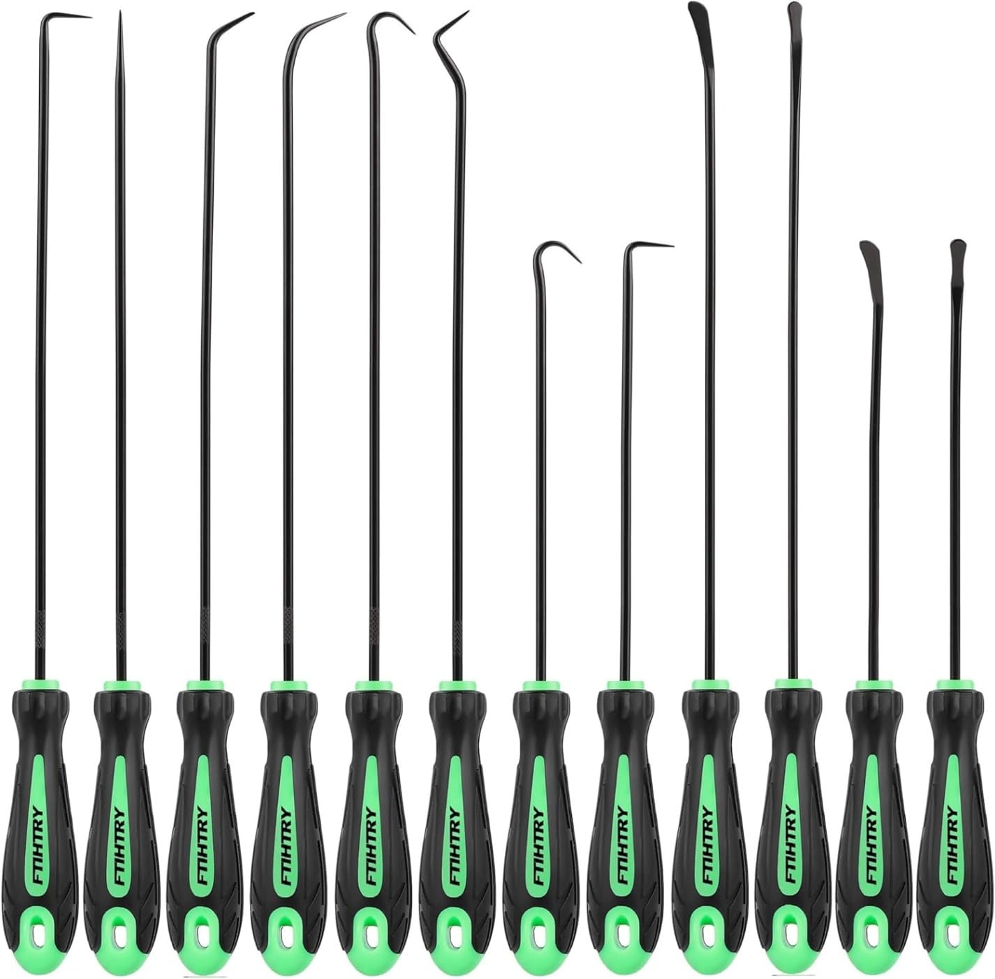 FTIHTRY 12-Piece Pick and Hook Tools Set, Pick Tool Set Car Auto Oil Seal/O-Ring Seal Gasket Pick Hooks Puller Remove customer photo 1