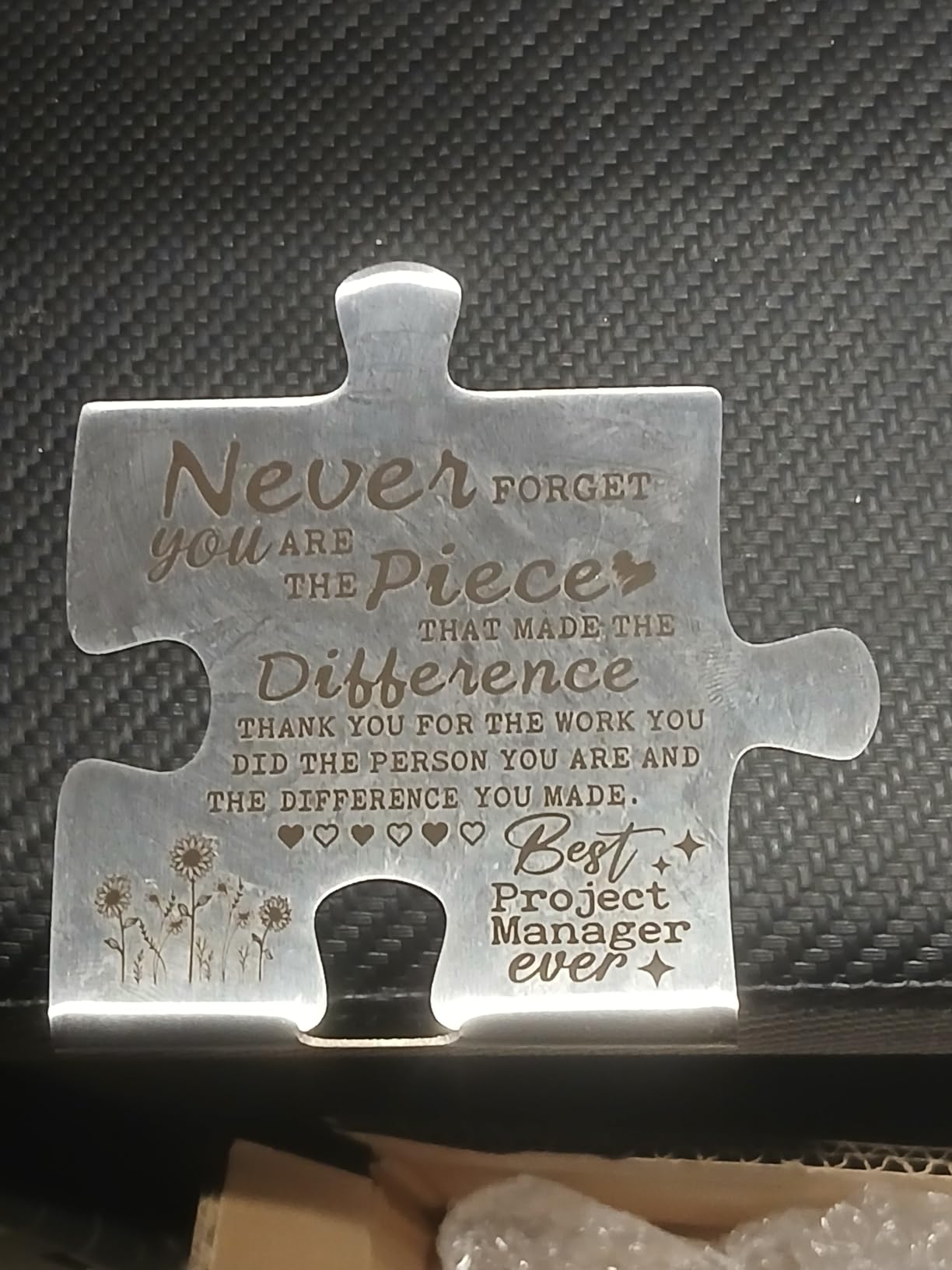 Speech Language Pathologist Gifts, Thank you Appreciation gifts for Speech Language Pathologist, Going Away Gift Retirement Gift for SLP, Thank You Gift for SLP Clear Desk Decor Plaque-DX156 customer photo 2