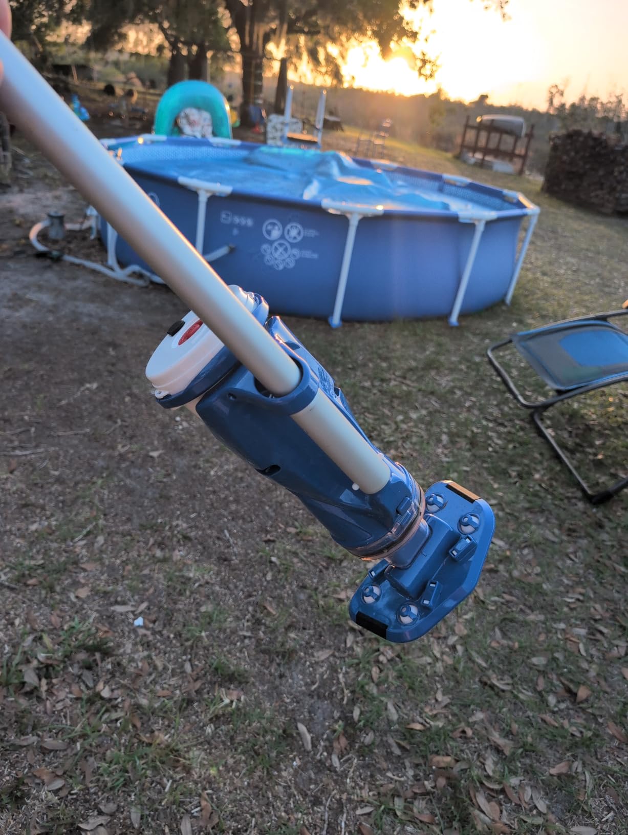 Pool Blaster Catfish (Gen 2) Cordless Spa & Hot Tub Vacuum, More Power & Capacity, 45 Min Runtime, Spot Cleaning in Small Above Ground Swimming Pools, Rechargeable Spa Vac customer photo 1