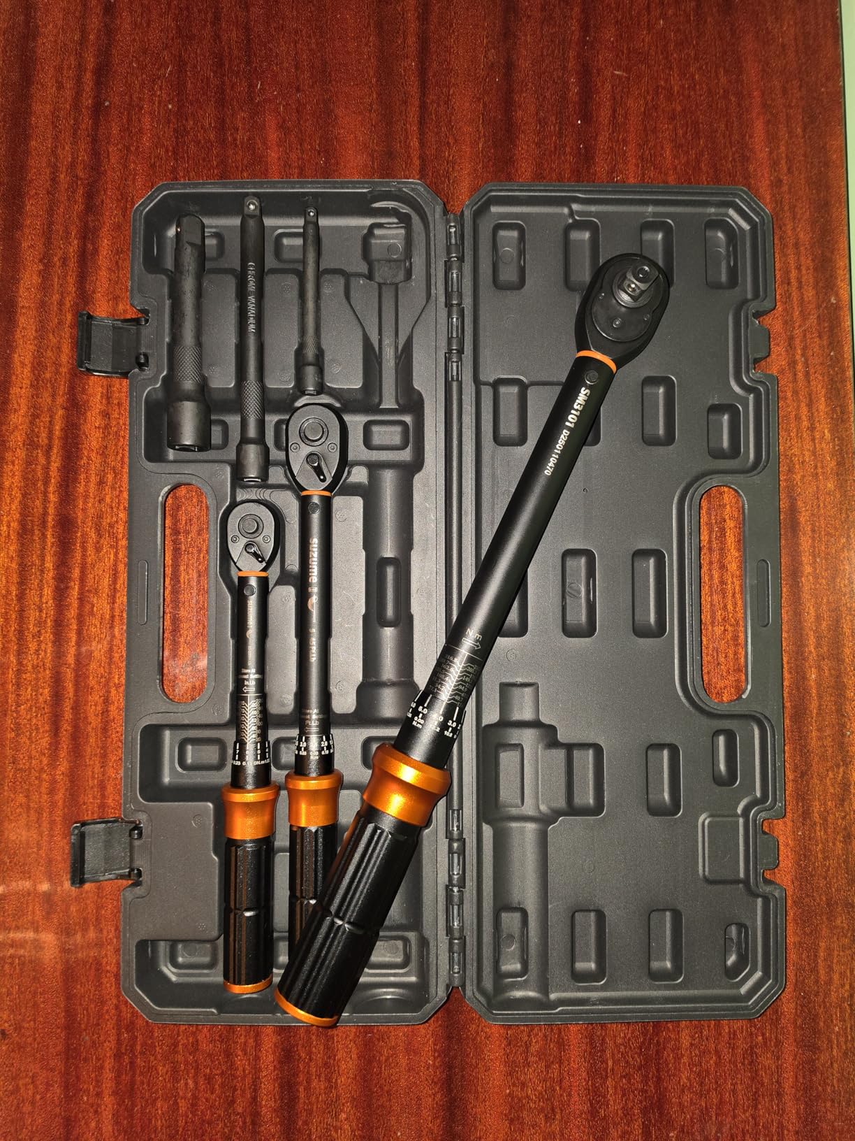 SUZUME 3PCS Torque Wrench Set 72 Teeth Dual-Direction Adjustable 1/4 & 3/8 & 1/2-Inch ±3% Accuracy Click Torque Wrenches customer photo 2