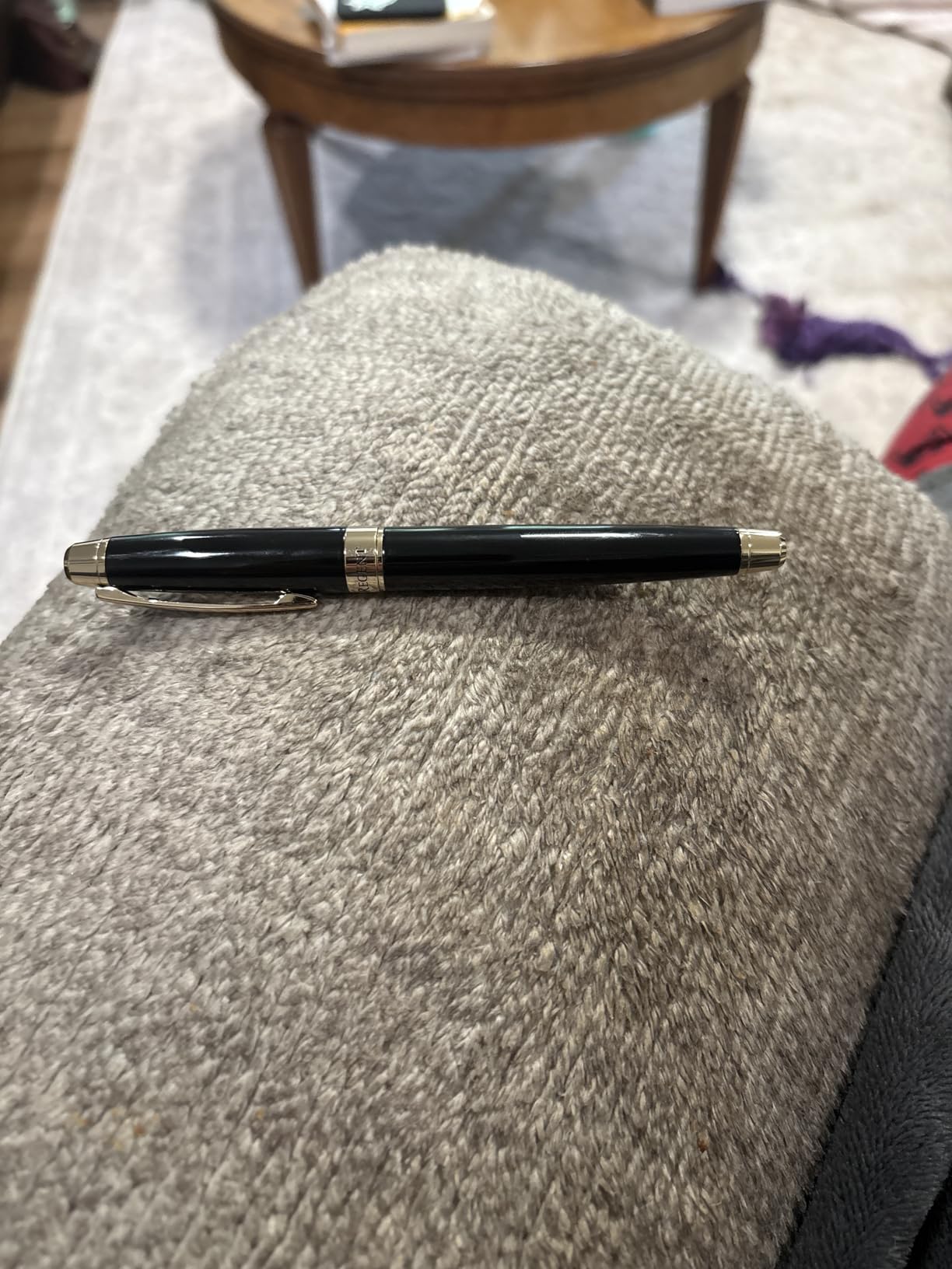 Bond & Regent 24 Karat Gold Luxury Rollerball Pen - Fancy Executive Professional Writing Gift Set for Men & Women, Silver Chrome customer photo 2