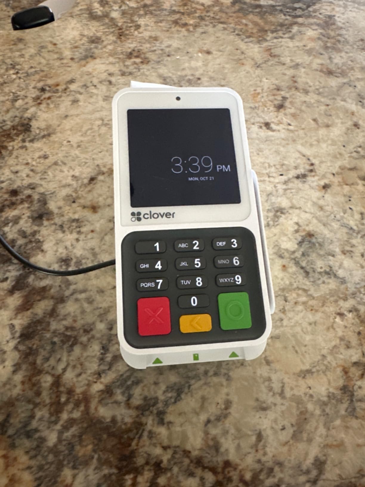 Clover Compact Payment Terminal - Requires New Merchant Processing Account Through Powering POS customer photo 1