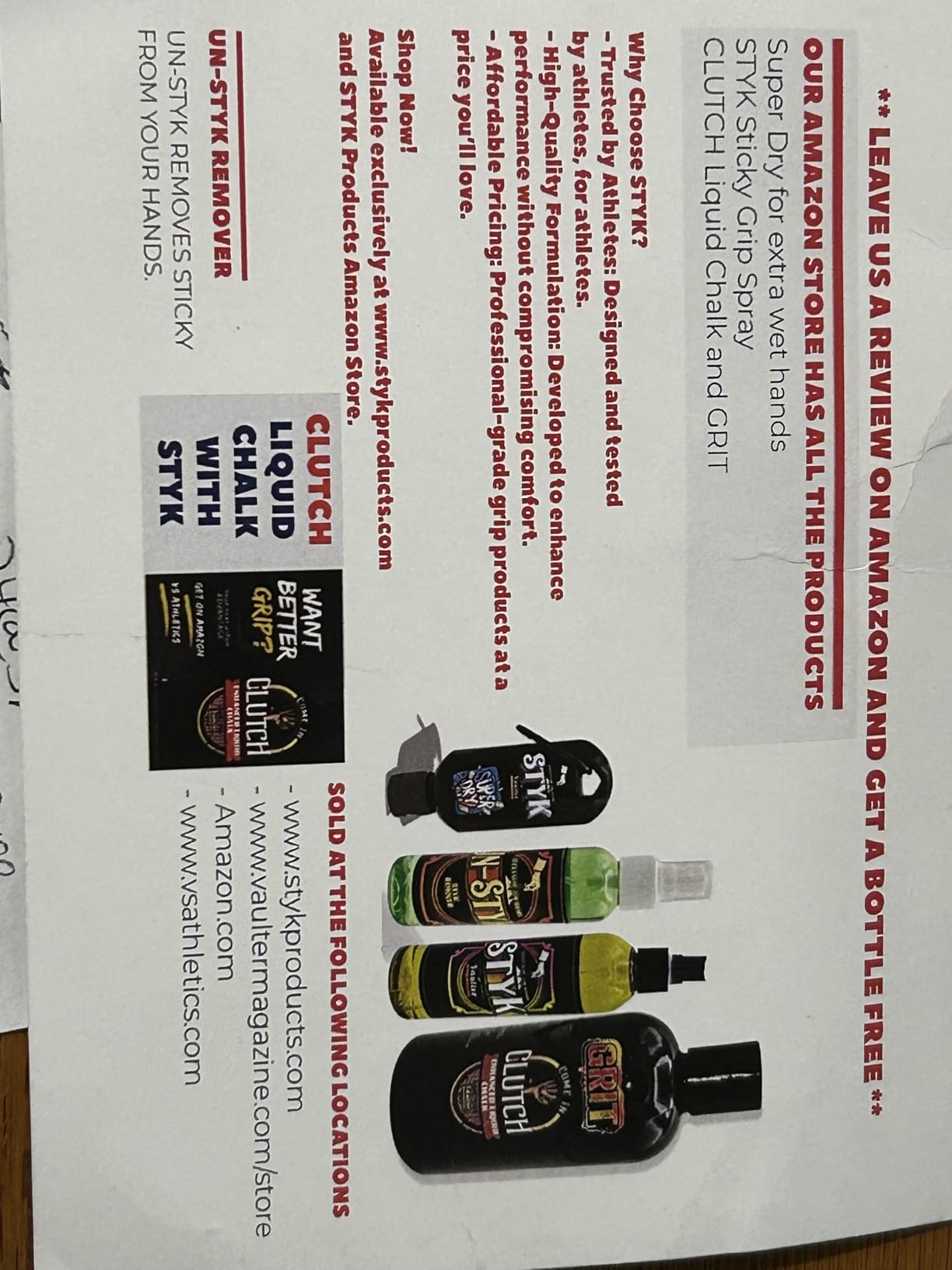 STYK Sticky Grip Spray, No Residue, Anti-Slip Solution for Pole Dancing, Pole Vault, Tennis and All Sports customer photo 1