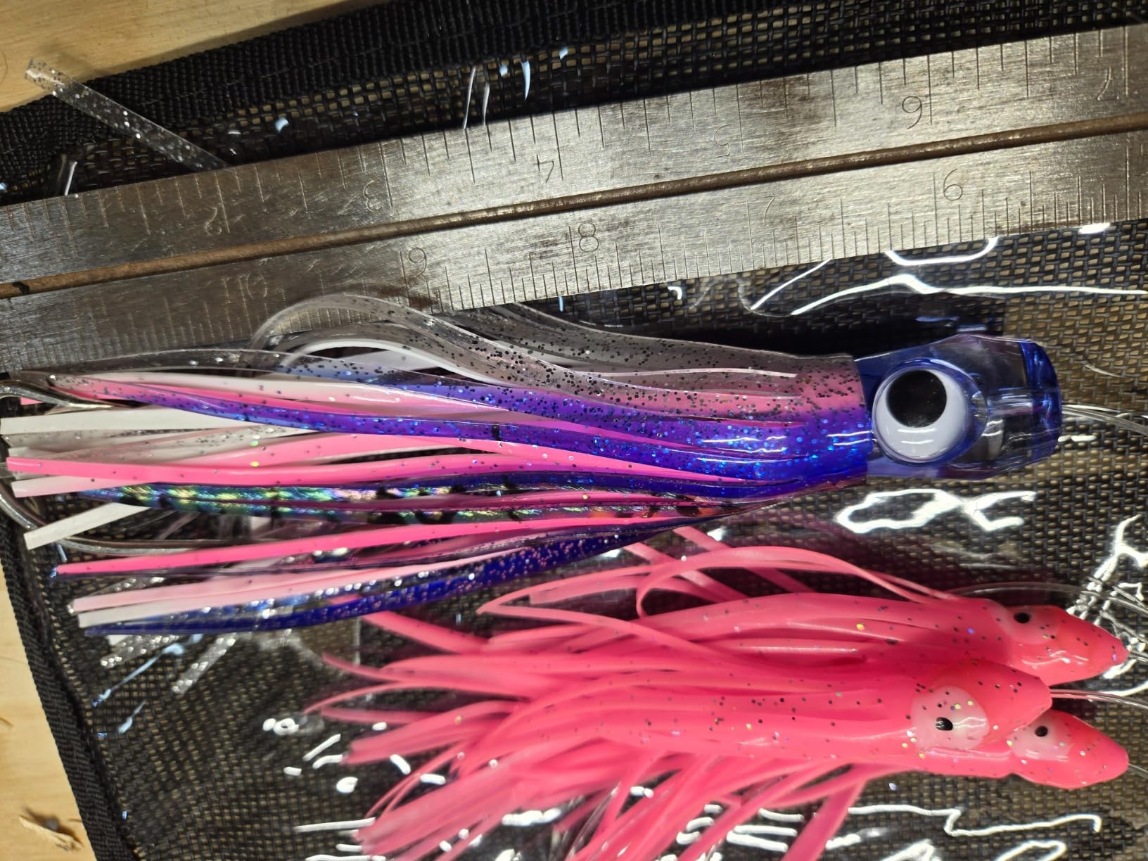 OCEAN CAT Teaser Chain Lures Trolling Lure Saltwater Fishing Lures with Stainless Steel Hook and High Strength Fishing Line Fully Rigged Teasers for Wahoo Tuna Marlin Mahi Mahi customer photo 2
