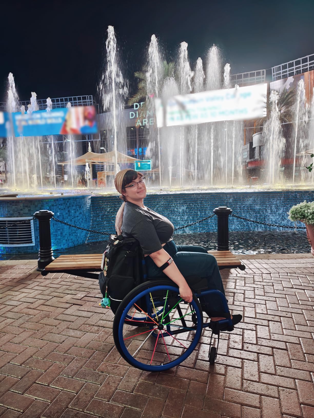 Vive Lightweight Manual Wheelchair - Narrow, Foldable Wheel Chair for Active Adults - Portable Transport, Small Compact & Folding - Collapsible for Travel - Fully Adjustable & Weighs Only 25 lbs customer photo 1