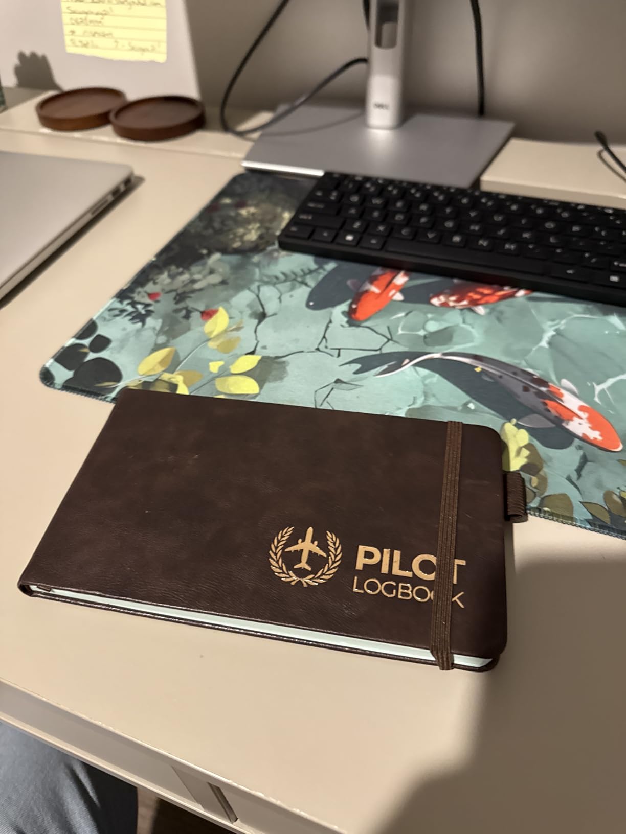 Clever Fox Pilot Logbook - Hardcover Flight Log Journal for Professional & Student Pilots - Aircraft Record Book, Aviation Gifts & Gear (Skyline Blue) customer photo 1