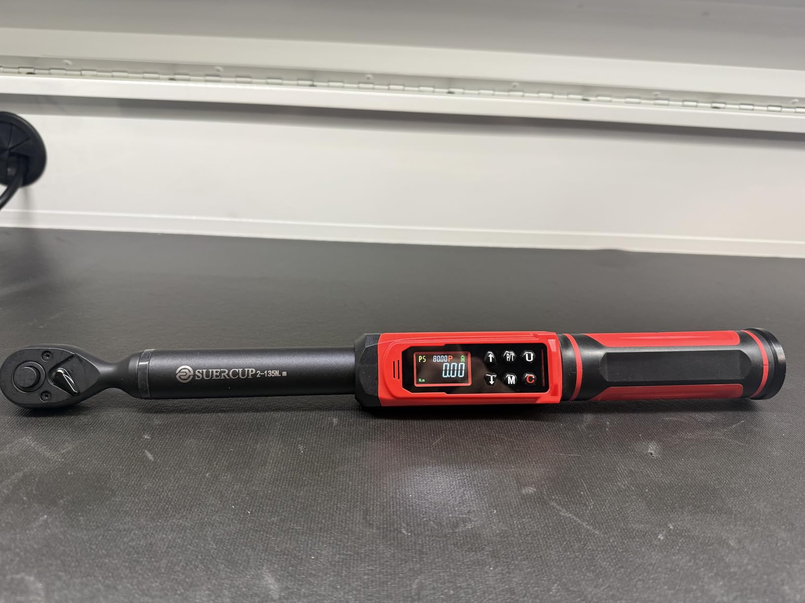 SUERCUP 3/8-inch Digital Torque Wrench (1.5-99.6Ft.Lb/2-135Nm) ±1% Accuracy with Vibration, Buzzer, LED Notification customer photo 1