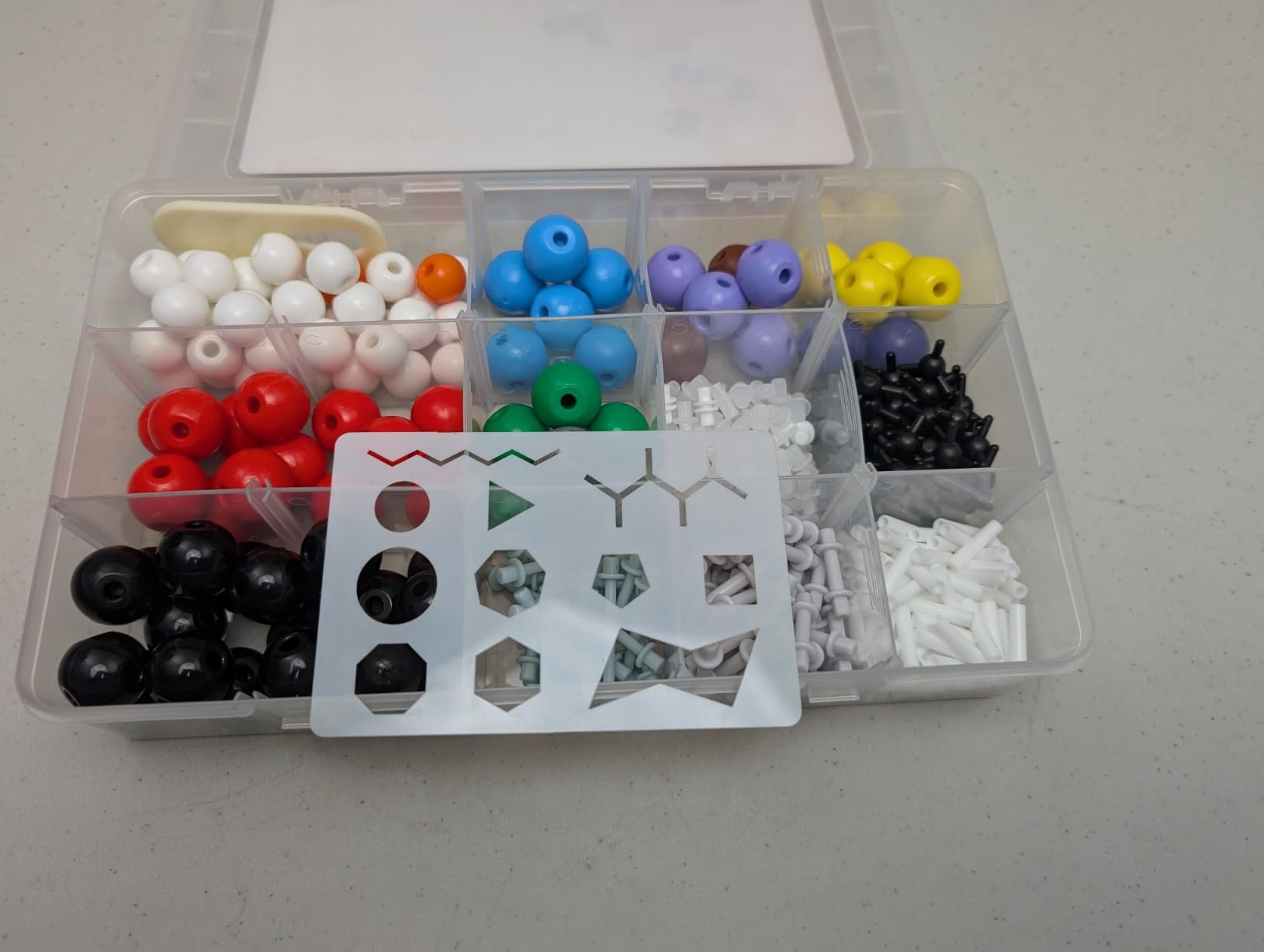 Organic Chemistry Model Kit-404 PCS, Portable Molecular Model Kit for Chemistry Classes, Atomic Element Model Set for Organic & Inorganic Learning, Supply to Students & Teachers customer photo 2