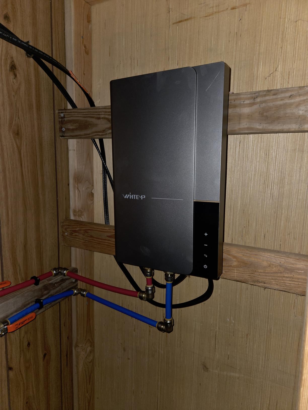 Electric Tankless Water Heater WINTEMP 27kW 240V, Whole House Hot Water Supply with WiFi Control customer photo 2