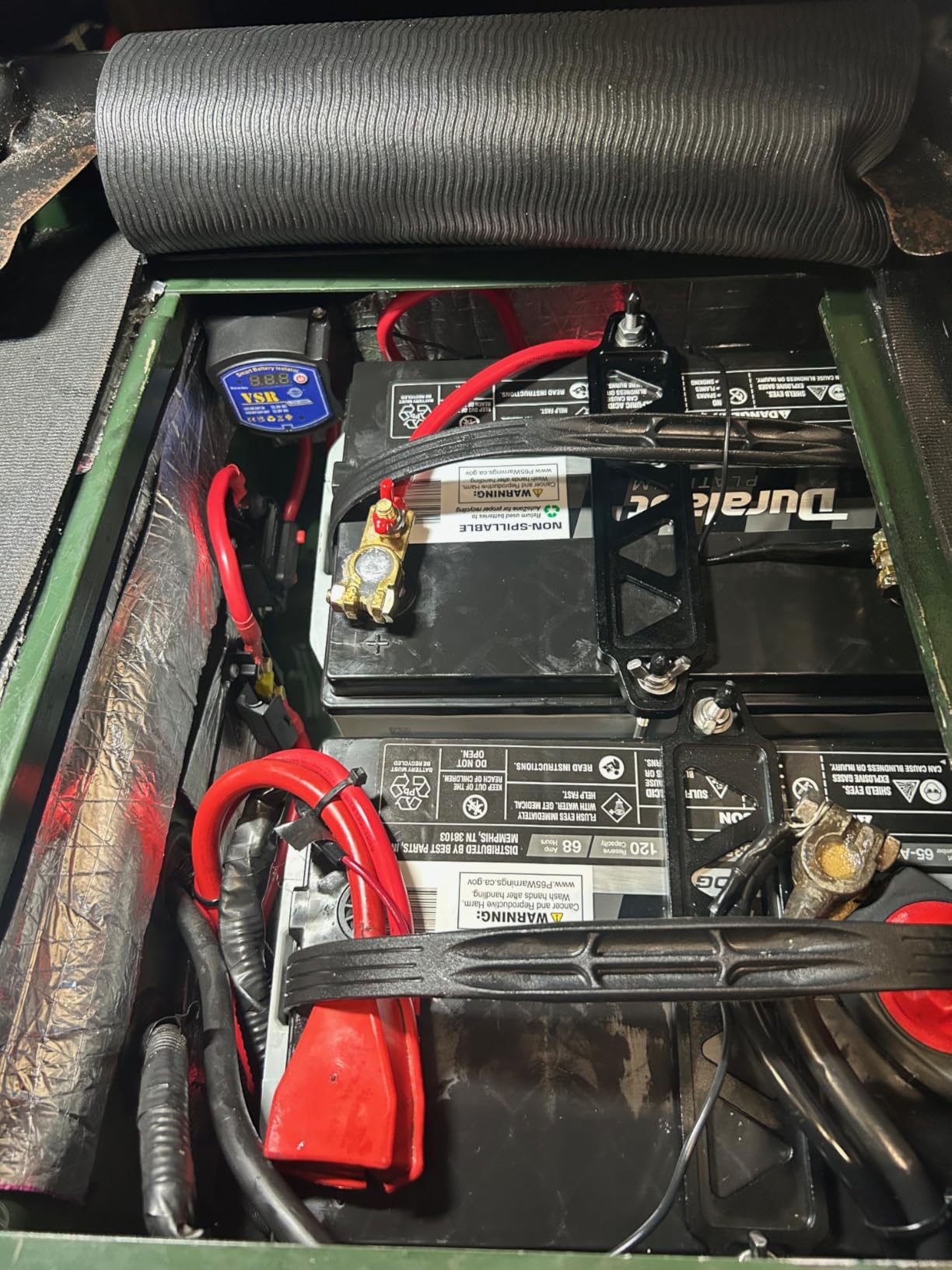 Dual Battery Isolator Kit 12V 140amp, Voltage Sensitive Relay VSR, Smart Battery Isolator Compatible with UTV Marine Car RV Boat Truck Trailer ATV Camper Moto customer photo 1