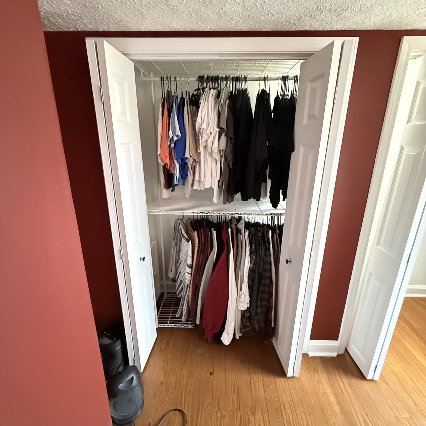 ULIFHOME P8 Max Heavy Duty Clothes Rack (With Extended Width Design) Rolling Clothing Racks for Hanging Clothes, Portable Garment Rack with Lockable Wheels, 51.2