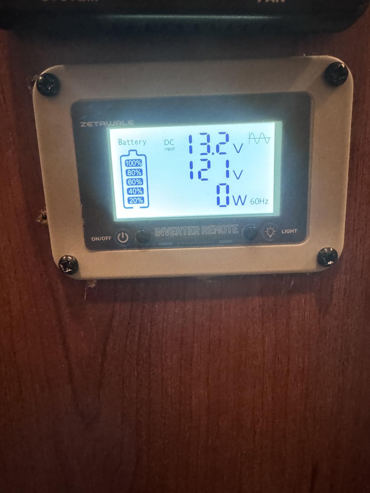 2500W Pure Sine Wave RV Inverter with Built-in ATS, 12V DC to 110V/120V AC Converter, 5000W Peak, Shore Power Automatic Bypass, 2 AC Outlets, USB & Type-C, LCD Remote Control customer photo 1