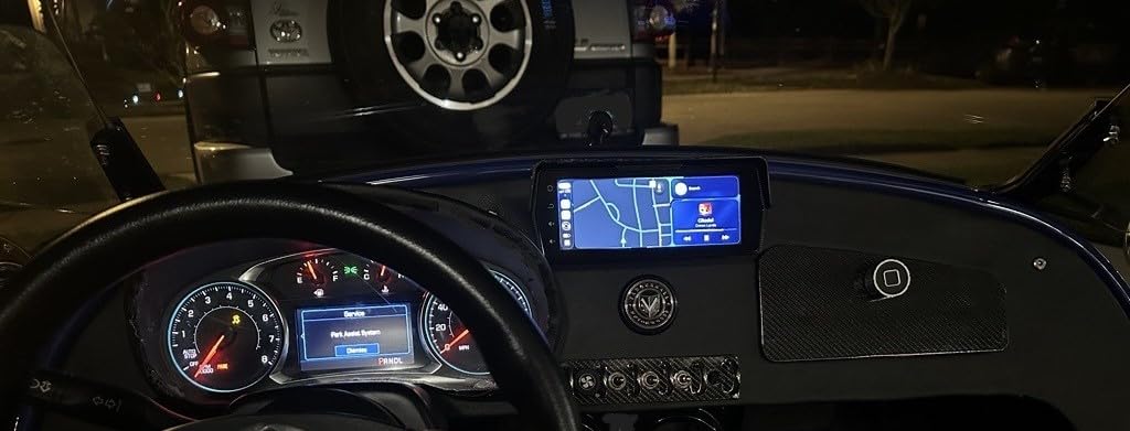 Motorcycle Front+Rear Dash Cam, 6.86 inch IPS 1280x480P Touch Screen, 1080P Motorcycle Camera DVR, Wireless Carplay & Android Auto, GPS, IP67 Waterproof, 120° Wide, Bluetooth5.0, TF, PhoneLink for Motorbike customer photo 1
