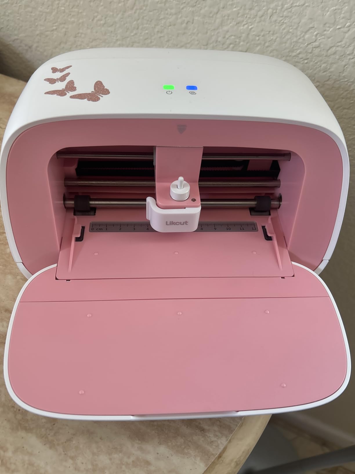 Likcut Vinyl Cutter Machine, AI Image Generation Cutting Machine Glee S501 for DIY Joy, Portable Smart Cutting Tool for Crafter, Sticker Decal Maker for Custom Stickers, Crafts for Adults customer photo 2