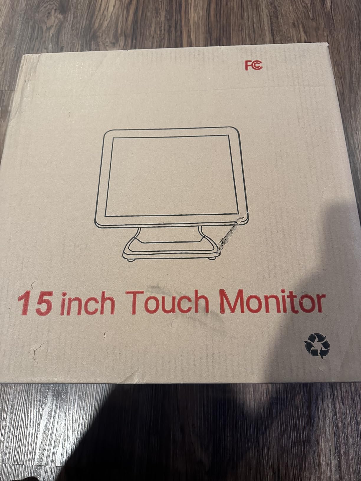 MUNBYN 15-inch POS Touch Screen Monitor, True Flat Seamless POS Monitor, Heavy-Duty Metal Stand, HDMI/VGA Capacitive Screen Display for Retail Restaurant, Bar, No Driver Required, 2Y Protection customer photo 2