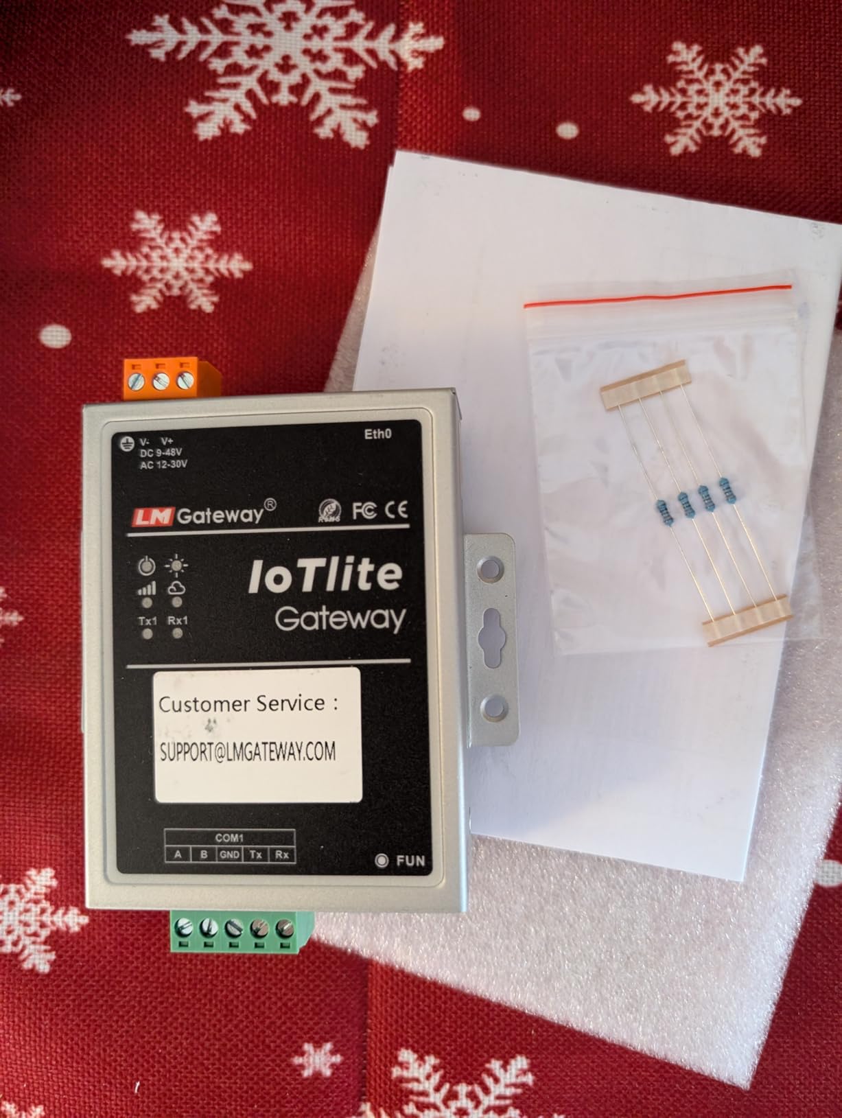 LM Gateway 101- IoTLite 、IoT Data to The Cloud，Support for Modbus, BACnet, OPC UA, IEC 104, MQTT Protocols，RS485& LAN customer photo 1