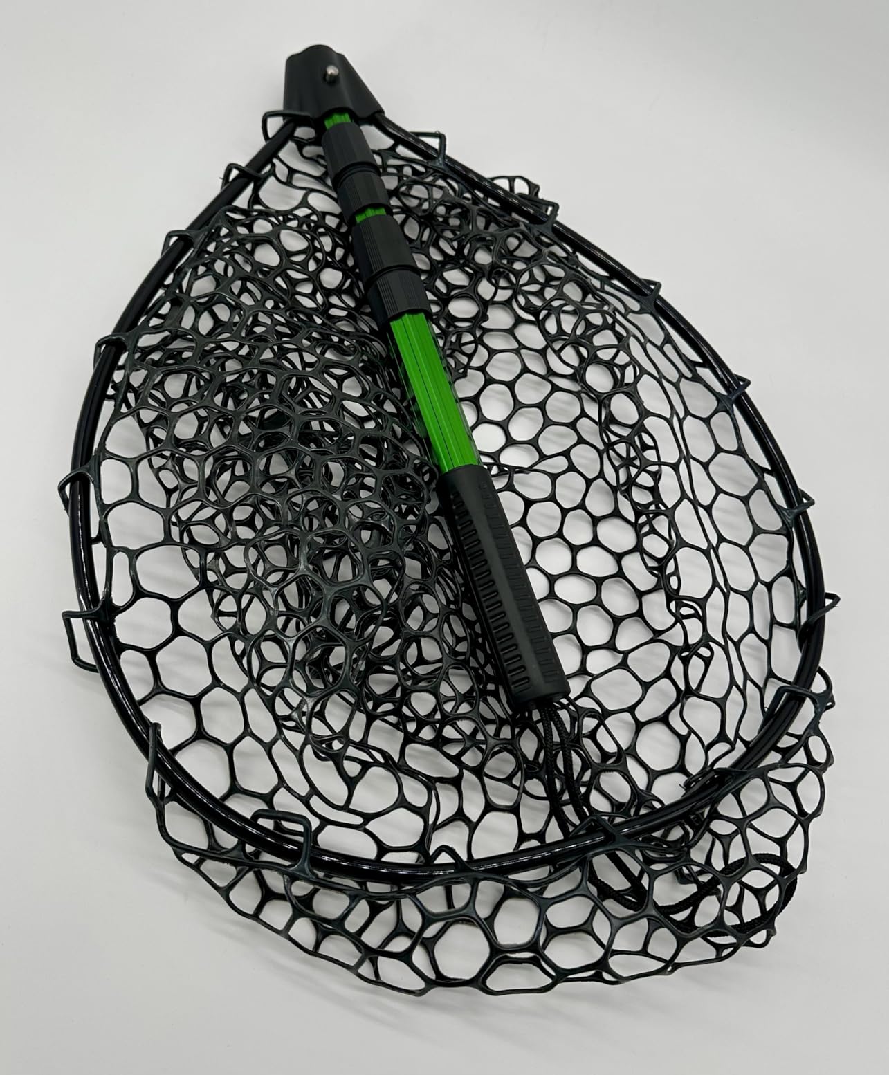 Rubber Fishing Net with Telescoping Handle - High Strength Landing Net for Fishing with Soft Rubber Netting, Two Sizes Options customer photo 2